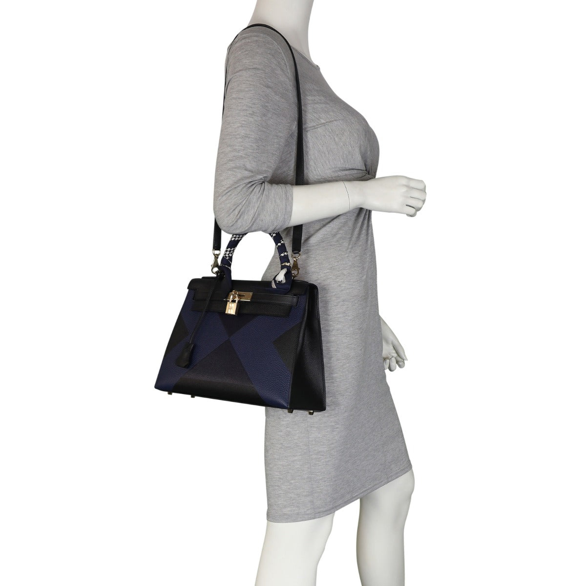 Hermes Kelly 28 ‘Kellygraphie’ Epsom, Taurillon Clemence, Chevre Mysore