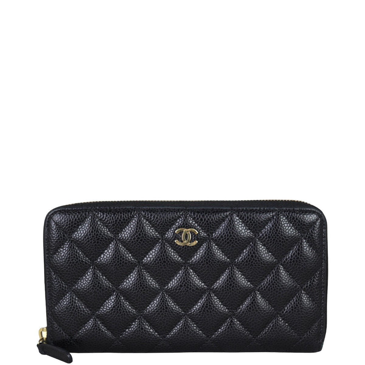 Chanel Classic Long Zipped Wallet | Caviar