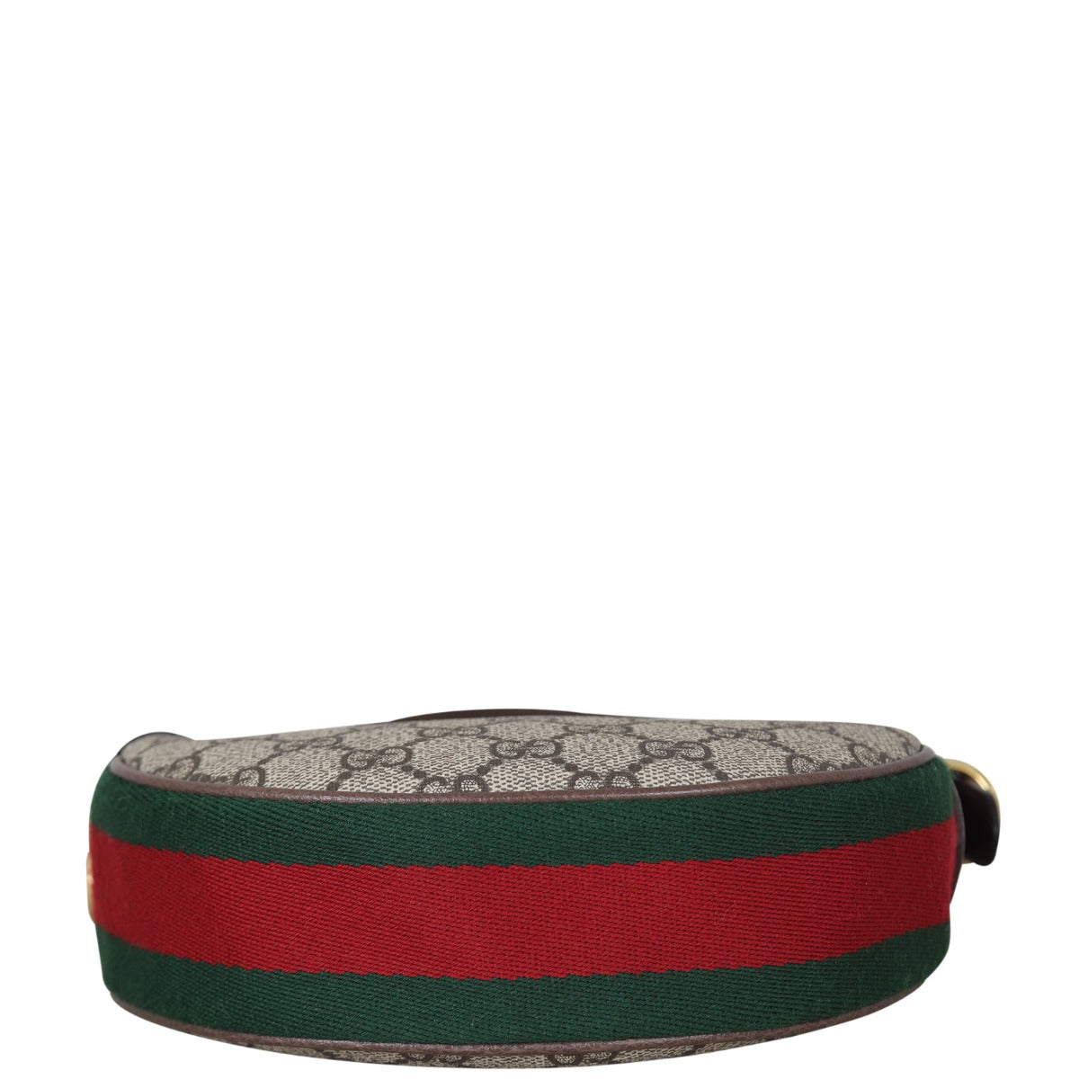 Gucci Ophidia GG Supreme Mini Crescent Shoulder Bag