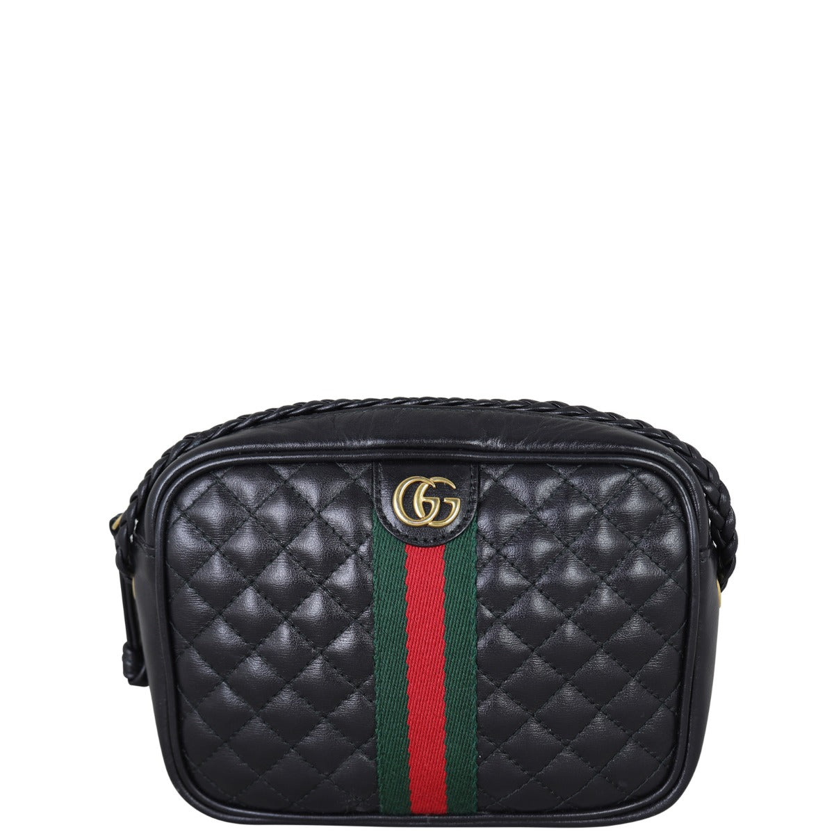 Gucci Web Trapuntata Mini GG Shoulder Bag