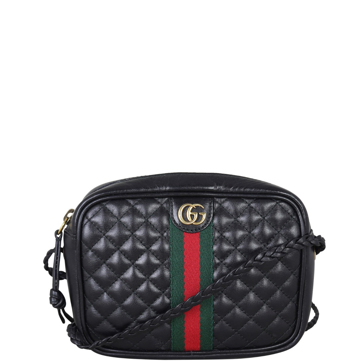 Gucci Web Trapuntata Mini GG Shoulder Bag