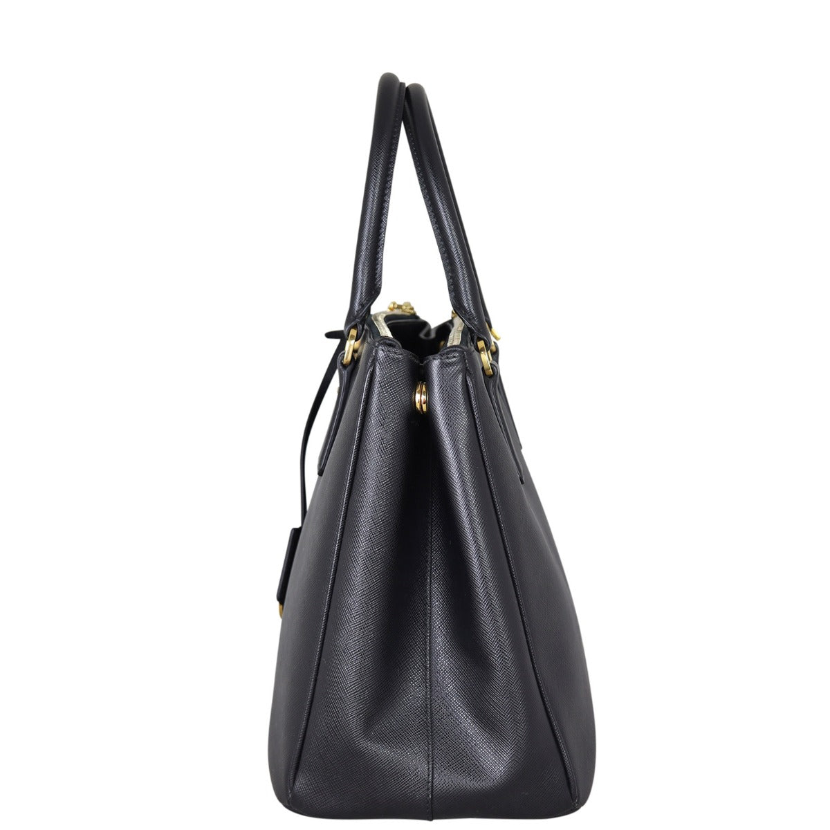 Prada Saffiano Lux Galleria Double Zip Tote Medium