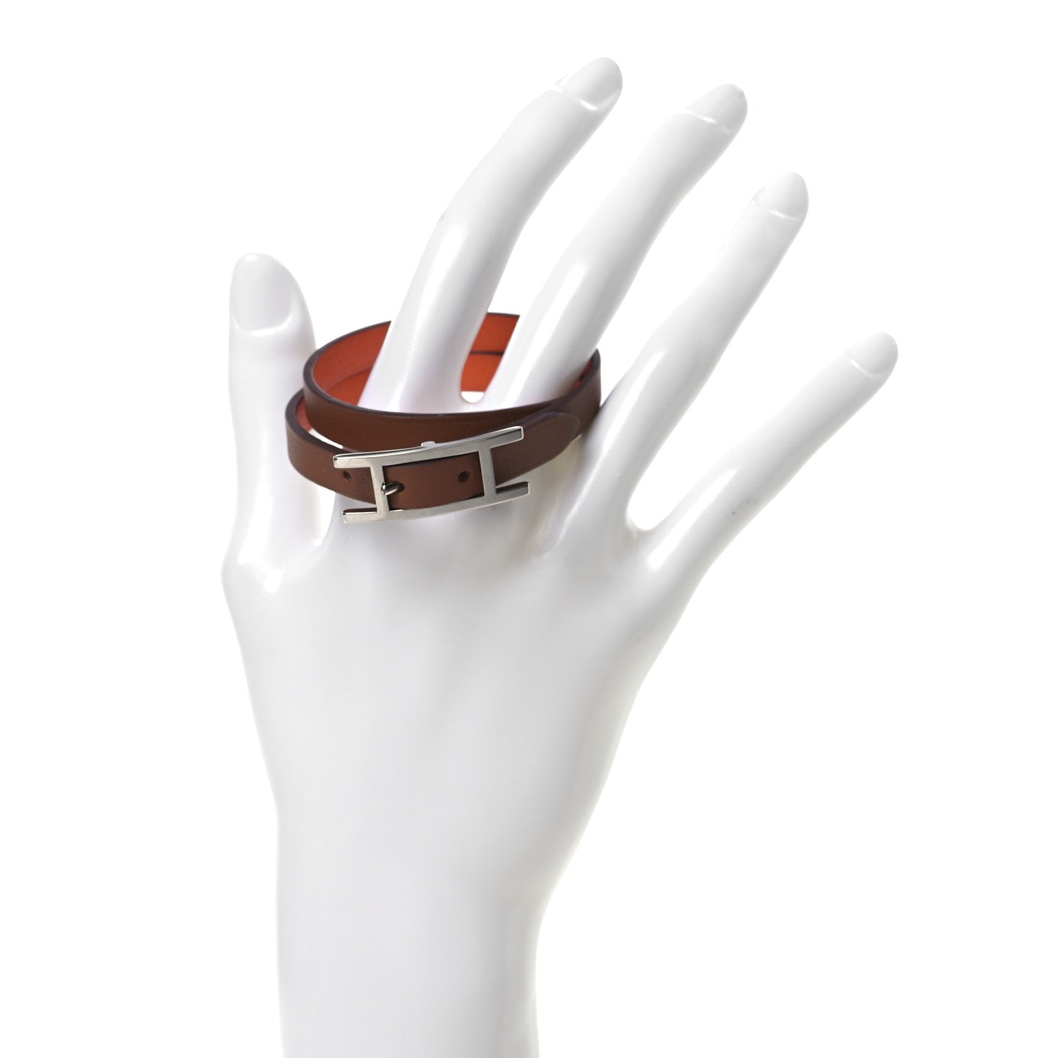 Swift Behapi Double Tour Reversible Bracelet T2 Orange Gold