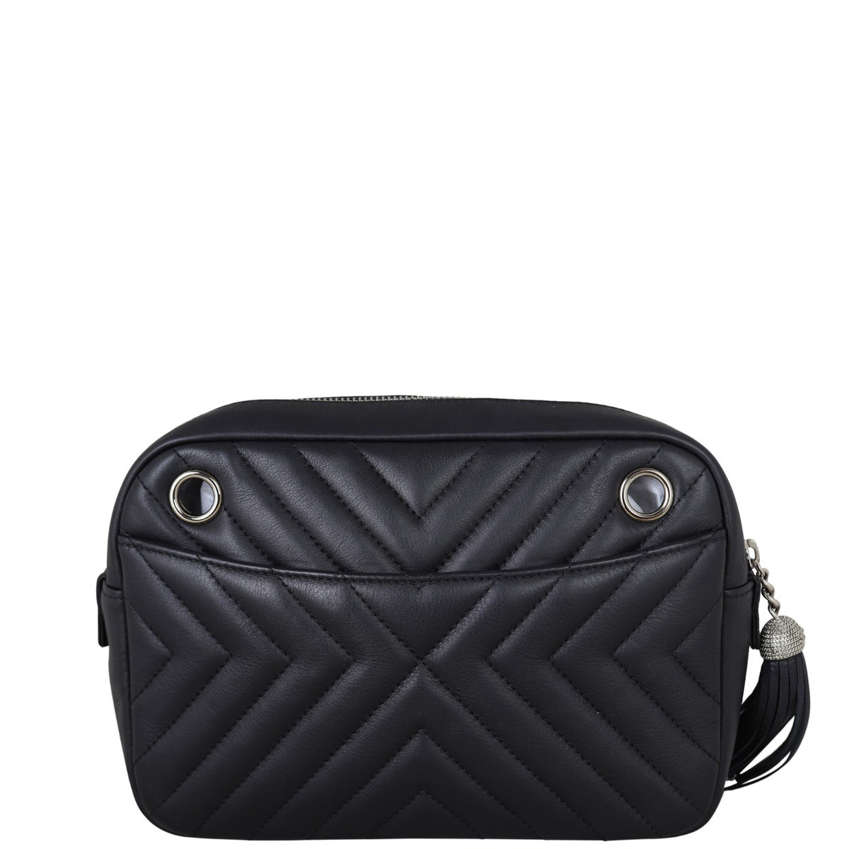Chanel Diagonal Chevron Camera Bag