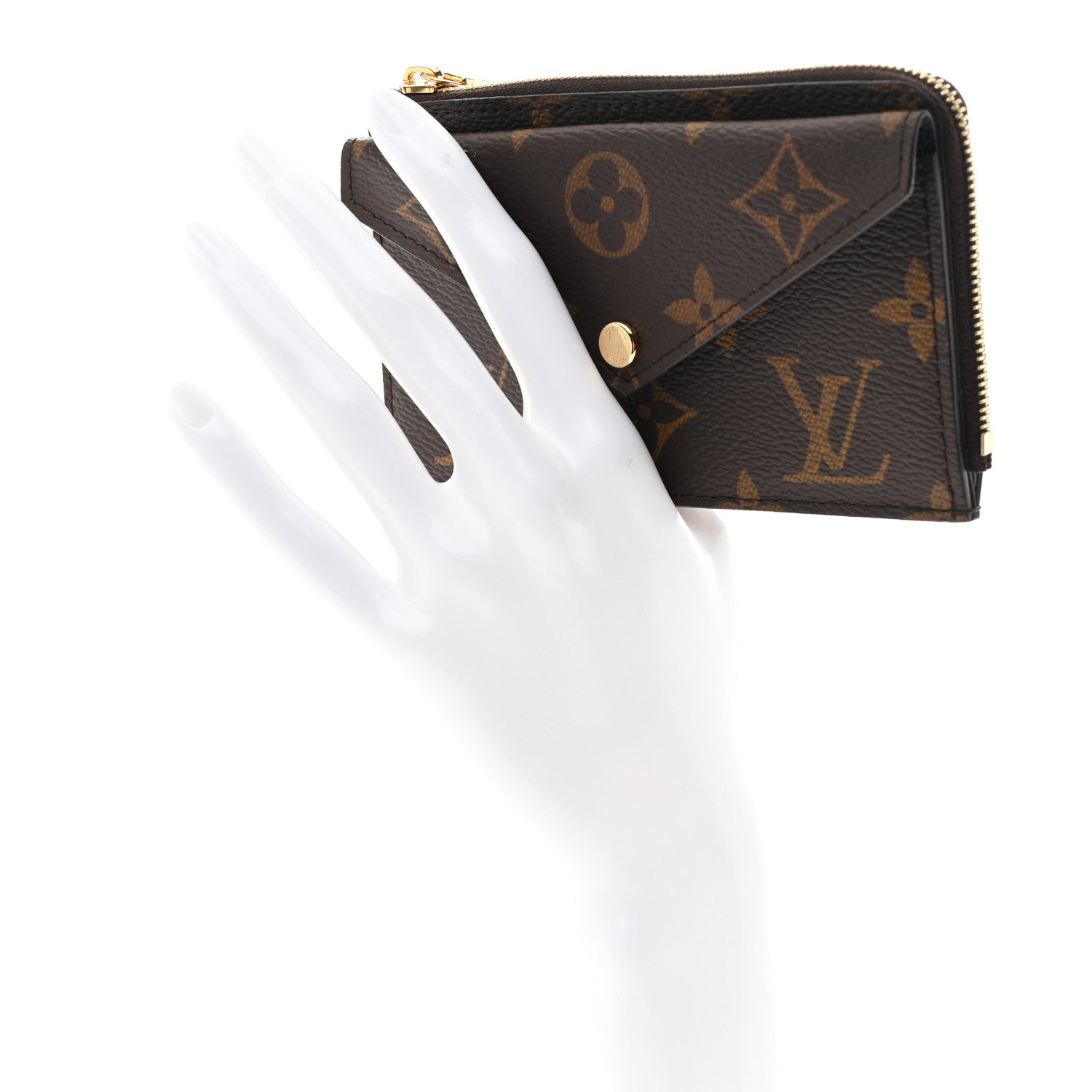 Monogram Recto Verso Card Holder Black
