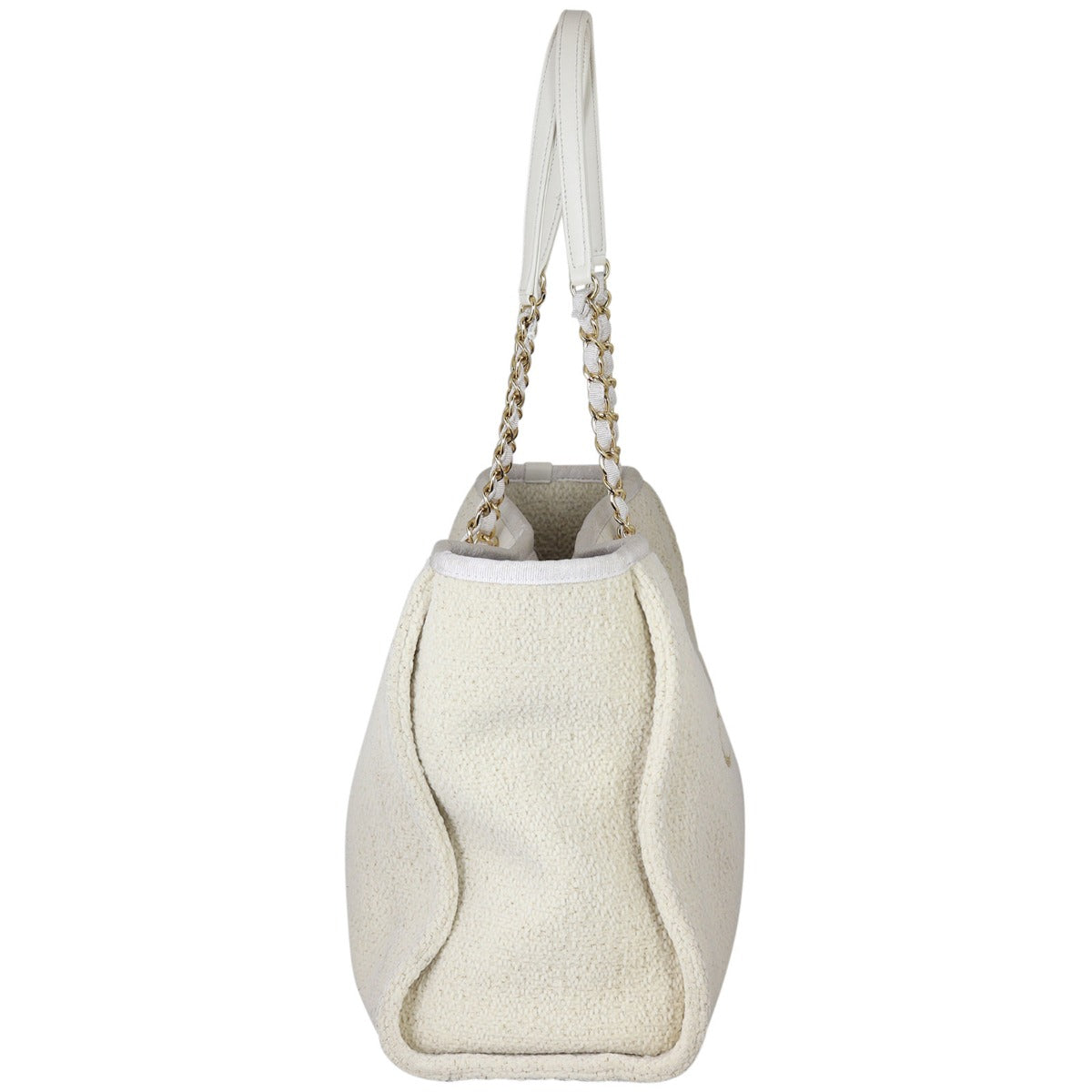 Chanel Deauville Small Tote | Cream