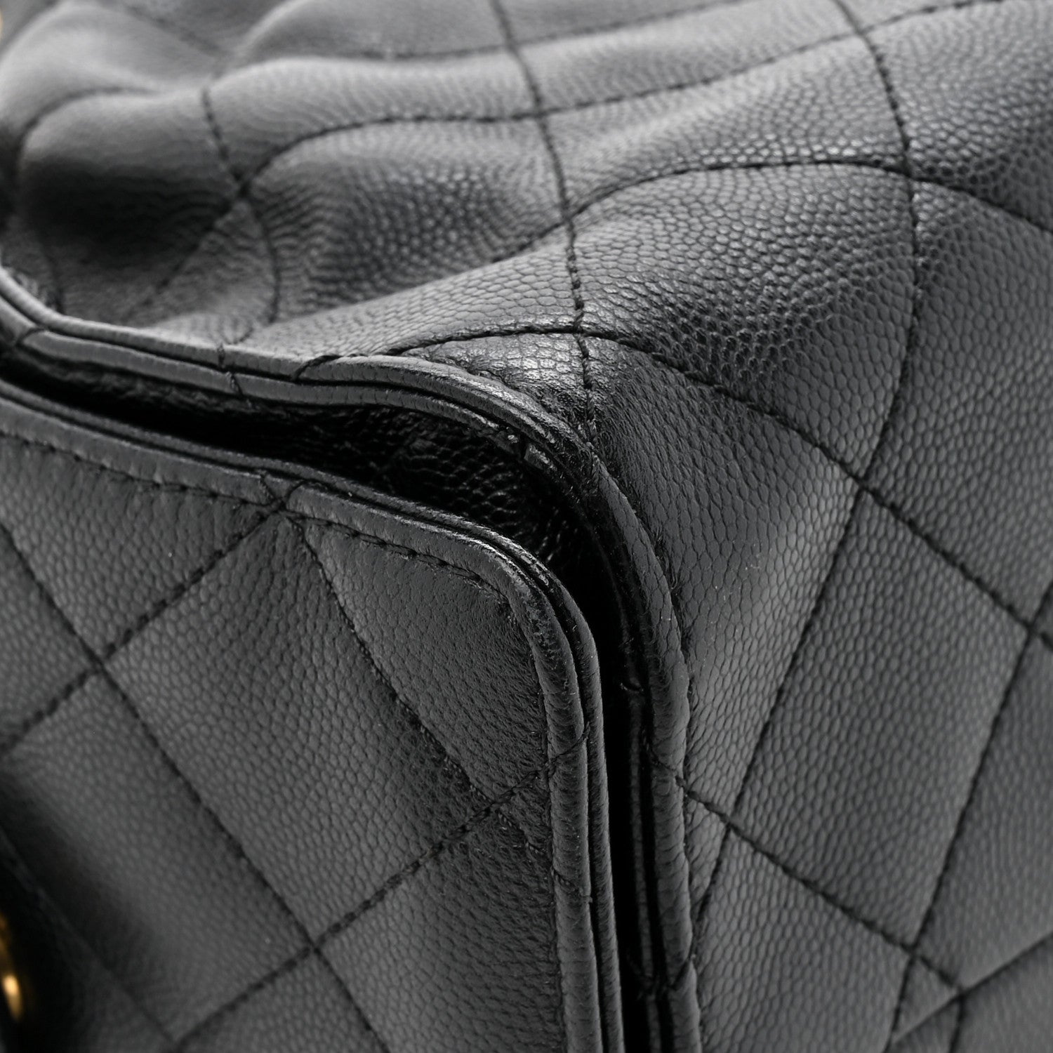 Caviar Quilted Small Chanel 25 Handbag Black