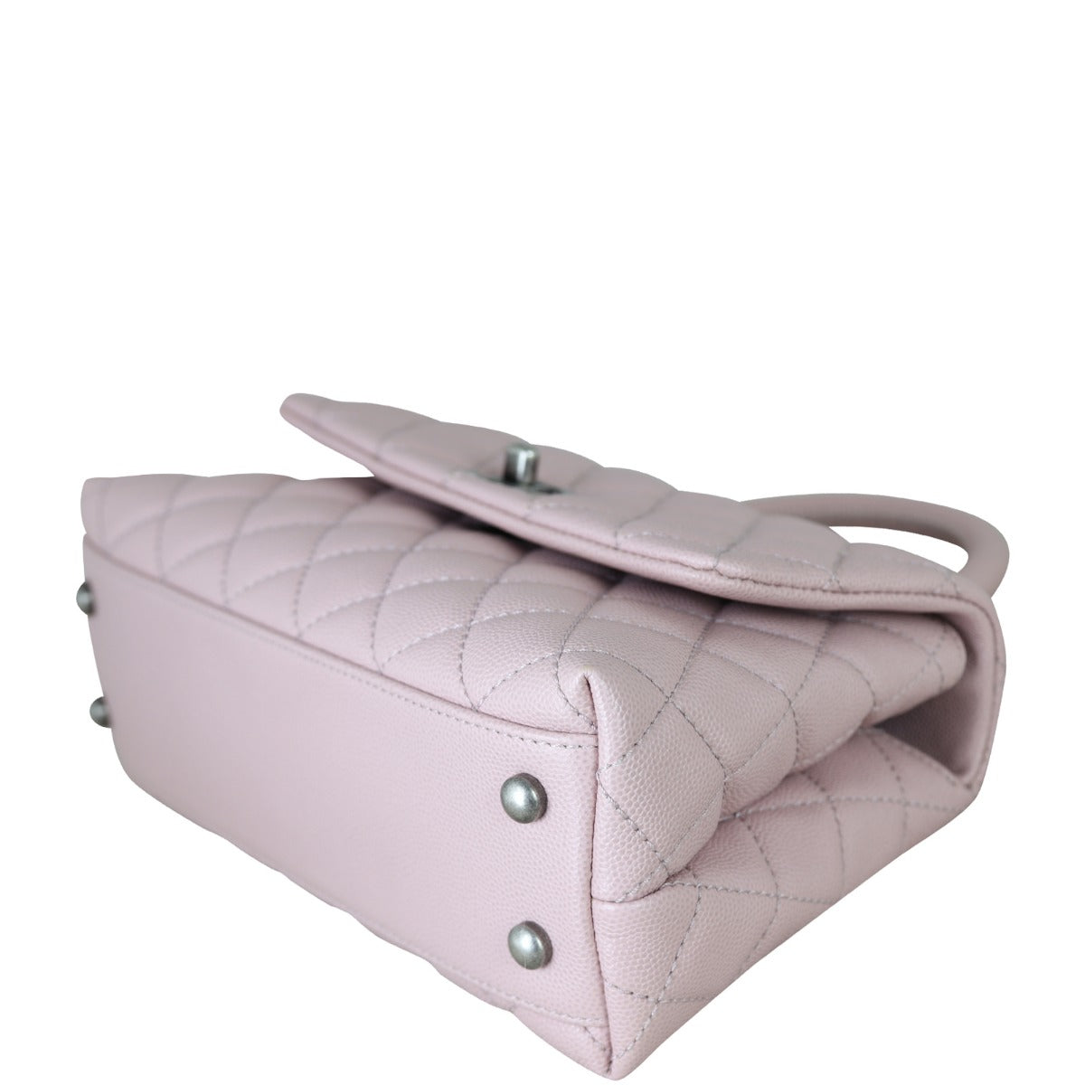 Chanel Coco Top Handle Mini Bag | Rose Pink