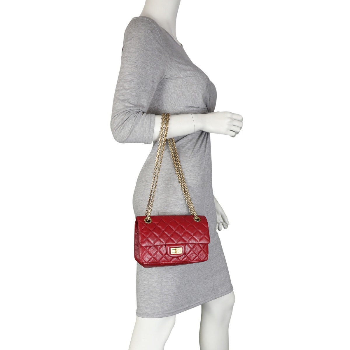 Chanel 2.55 Reissue Mini Flap Bag | Red