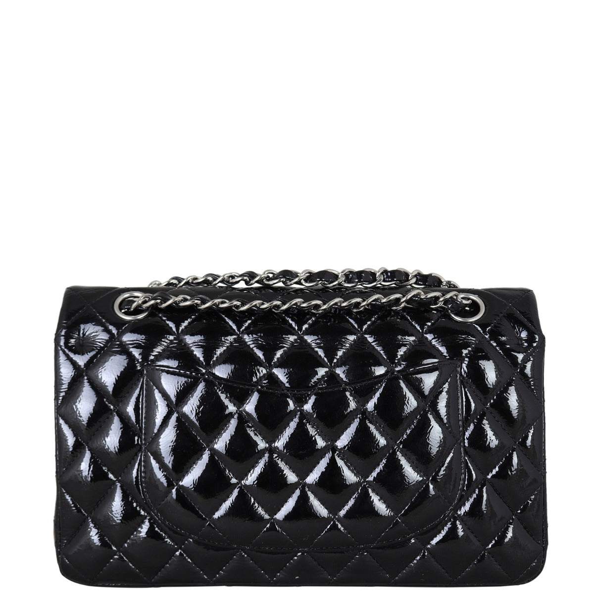 Chanel Classic Double Flap Medium Patent | Black