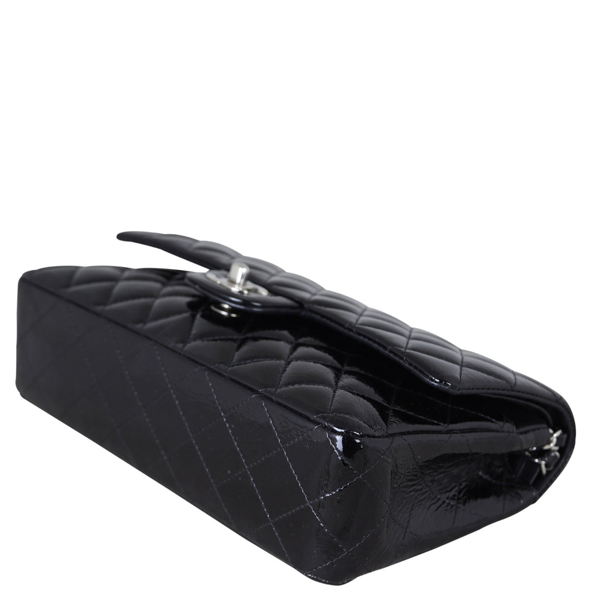 Chanel Classic Double Flap Medium Patent | Black