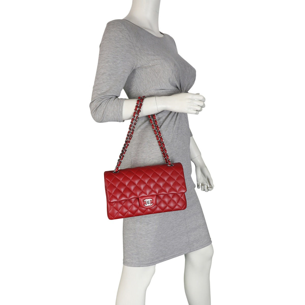 Chanel Classic Double Flap Medium | Red 30 Series
