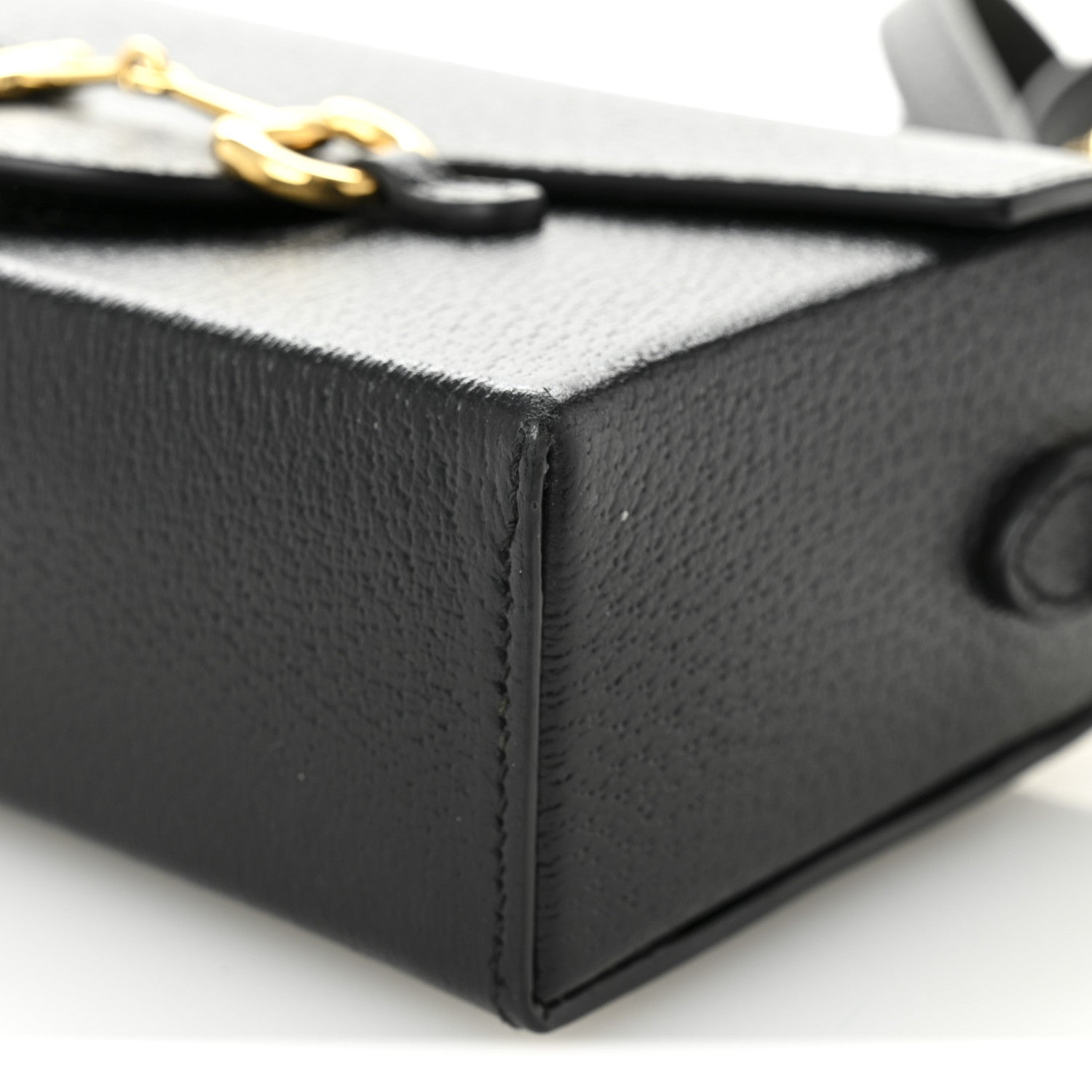 Calfskin Horsebit 1955 Shoulder Bag Black