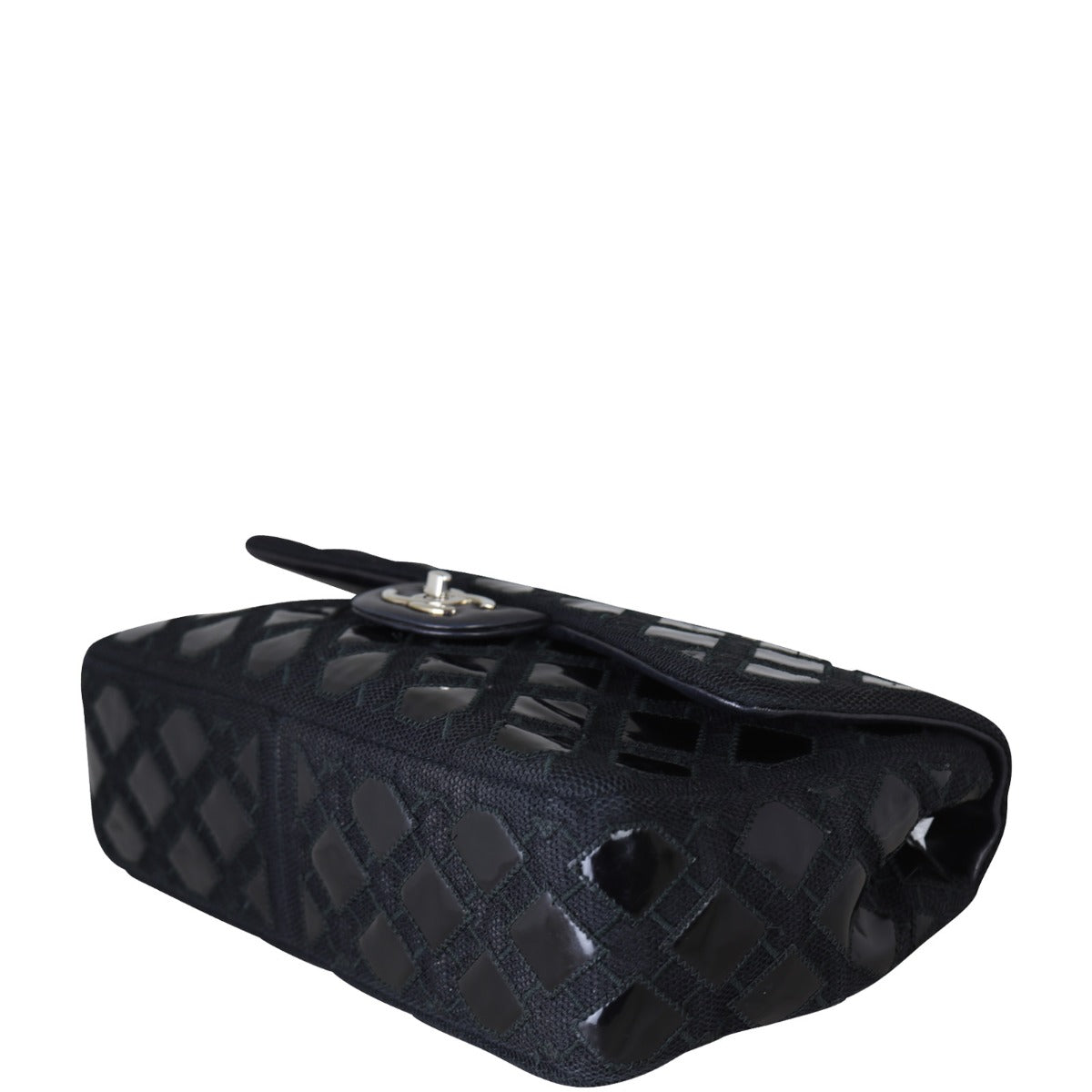 Chanel Classic Single Flap Jumbo Mesh Patent | 14 Series