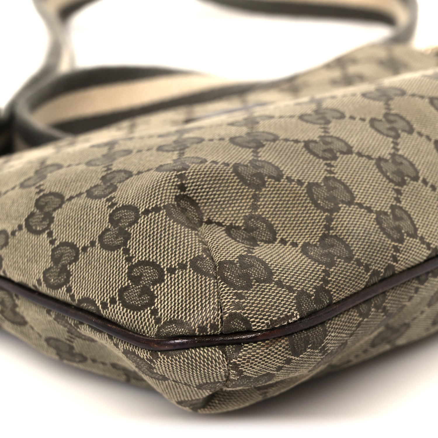 Monogram Web Small Flat Messenger Crossbody Green