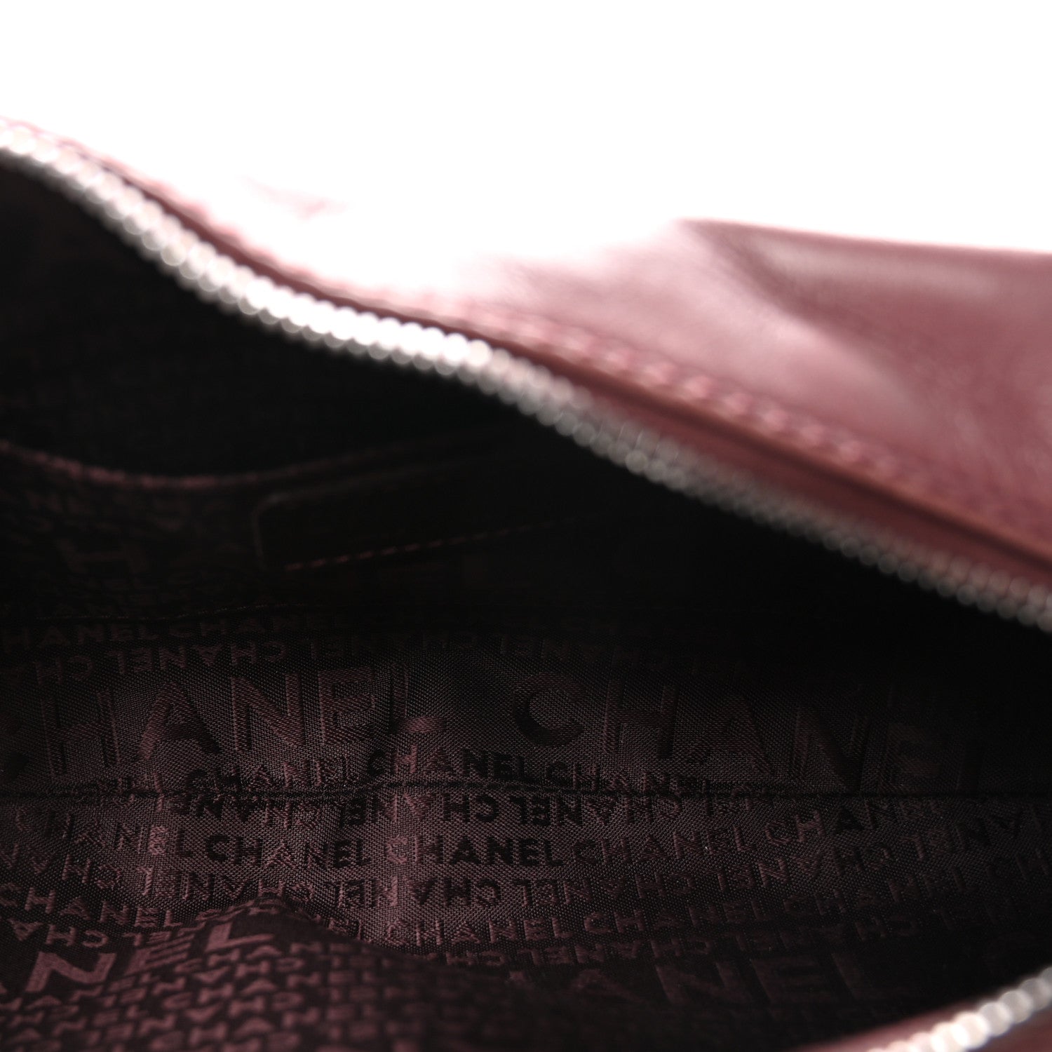 Lambskin Lax Small Tassel Shoulder Bag Dark Purple