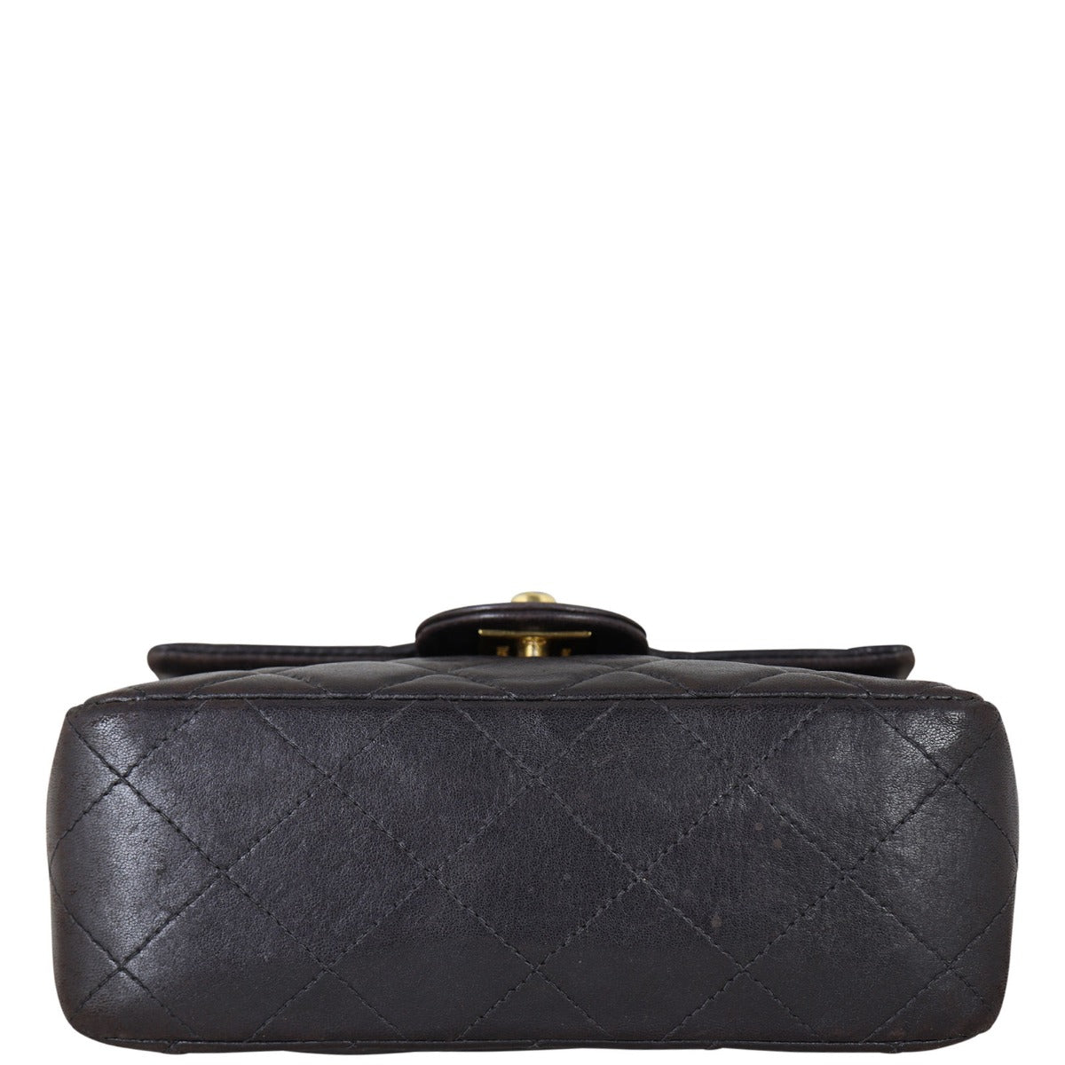 Chanel Classic Flap Mini Square | Black Quilted Lambskin