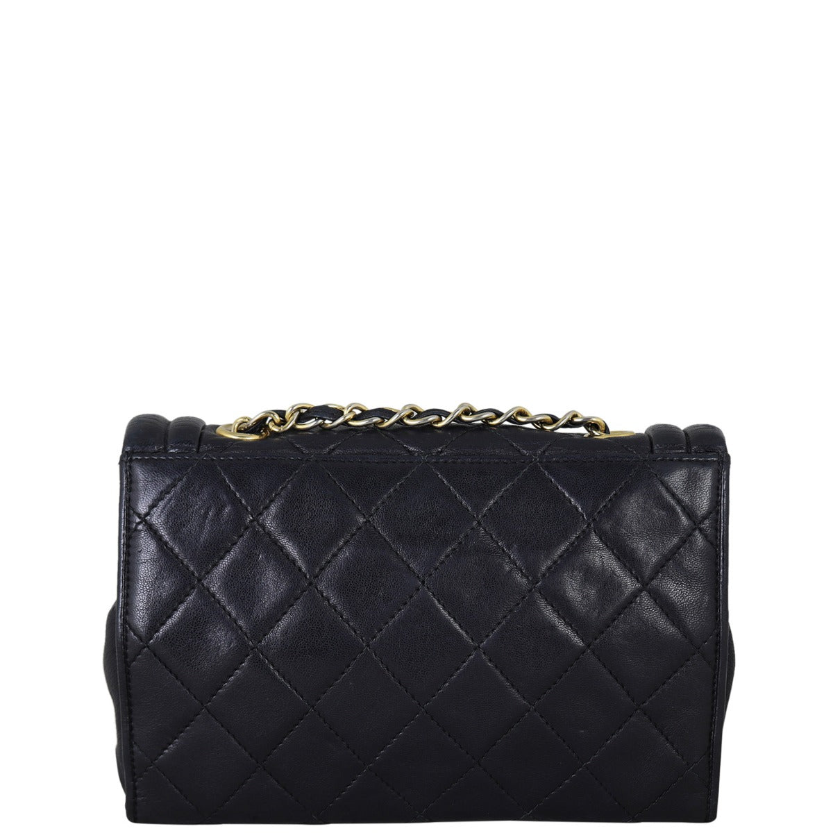 Chanel Vintage Quilted Flap Bag | Black