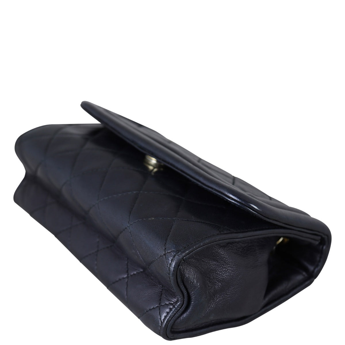 Chanel Vintage Quilted Flap Bag | Black