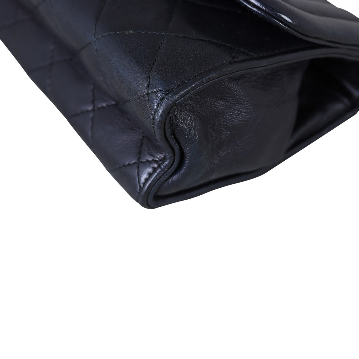Chanel Vintage Quilted Flap Bag | Black