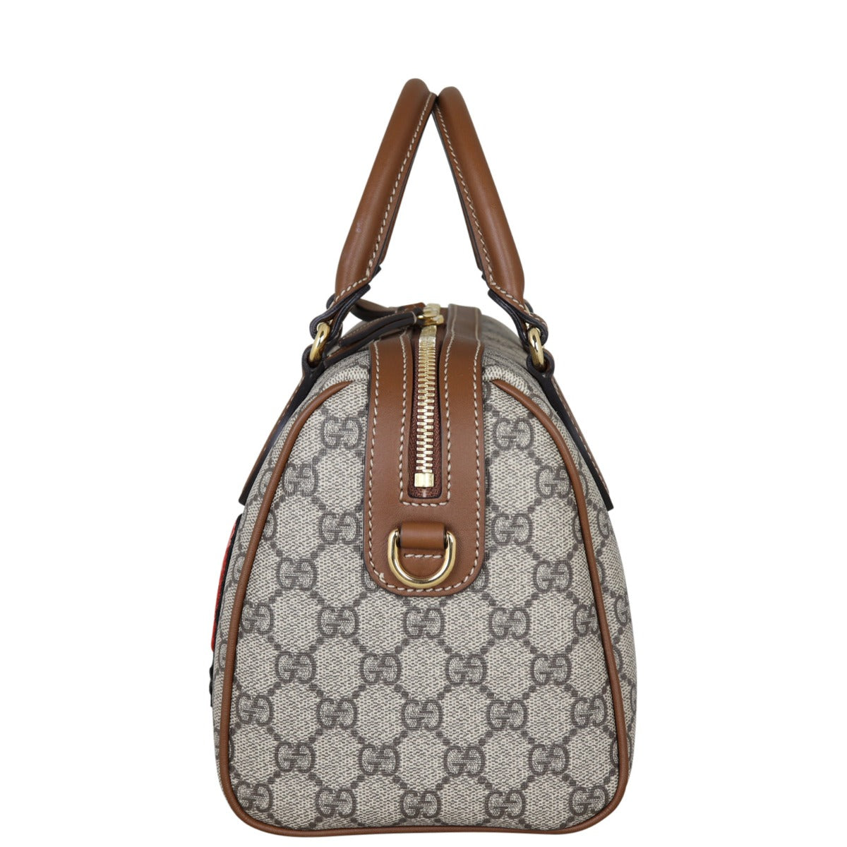 Gucci GG Supreme Boston Bag Embroidered