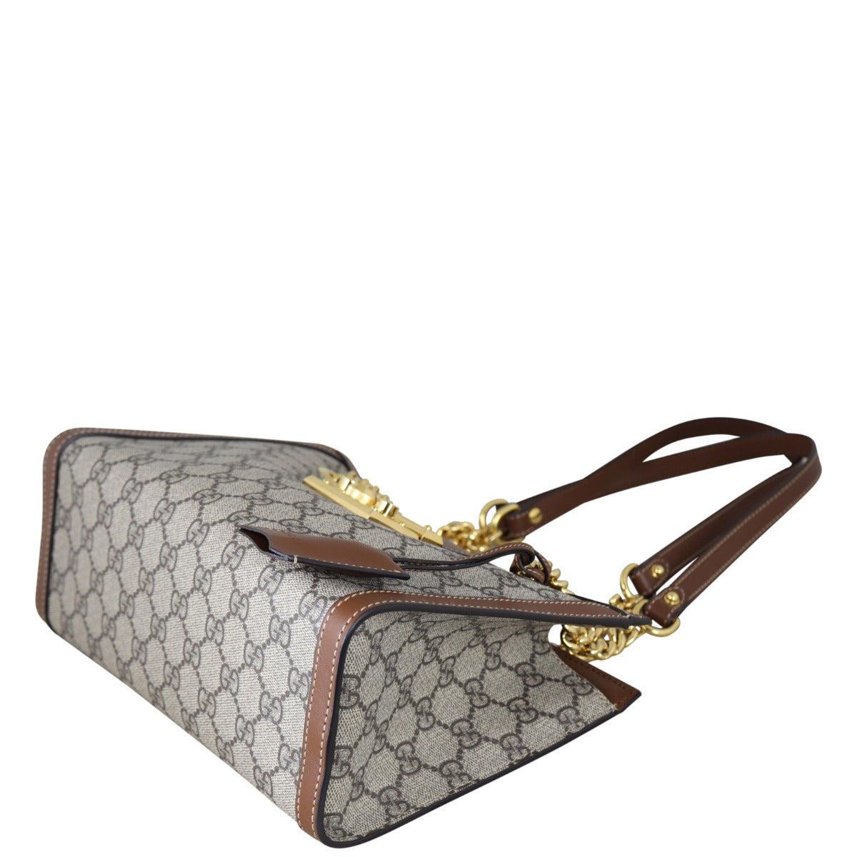 Gucci GG Supreme Small Padlock Tote