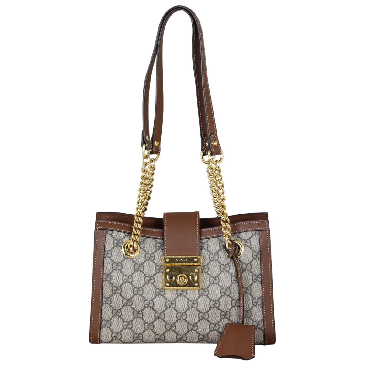Gucci GG Supreme Small Padlock Tote