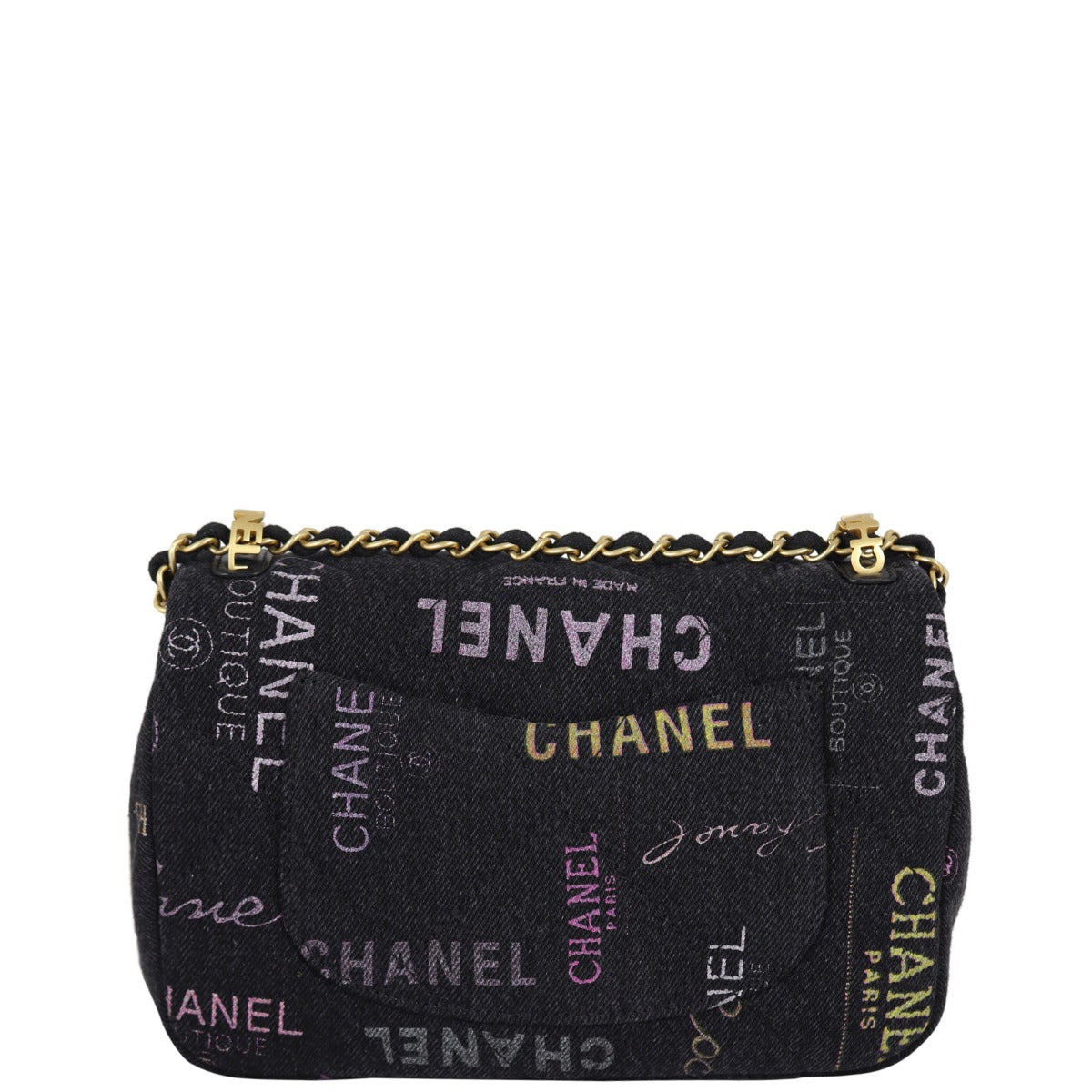 Chanel Denim Mood Flap Bag Small
