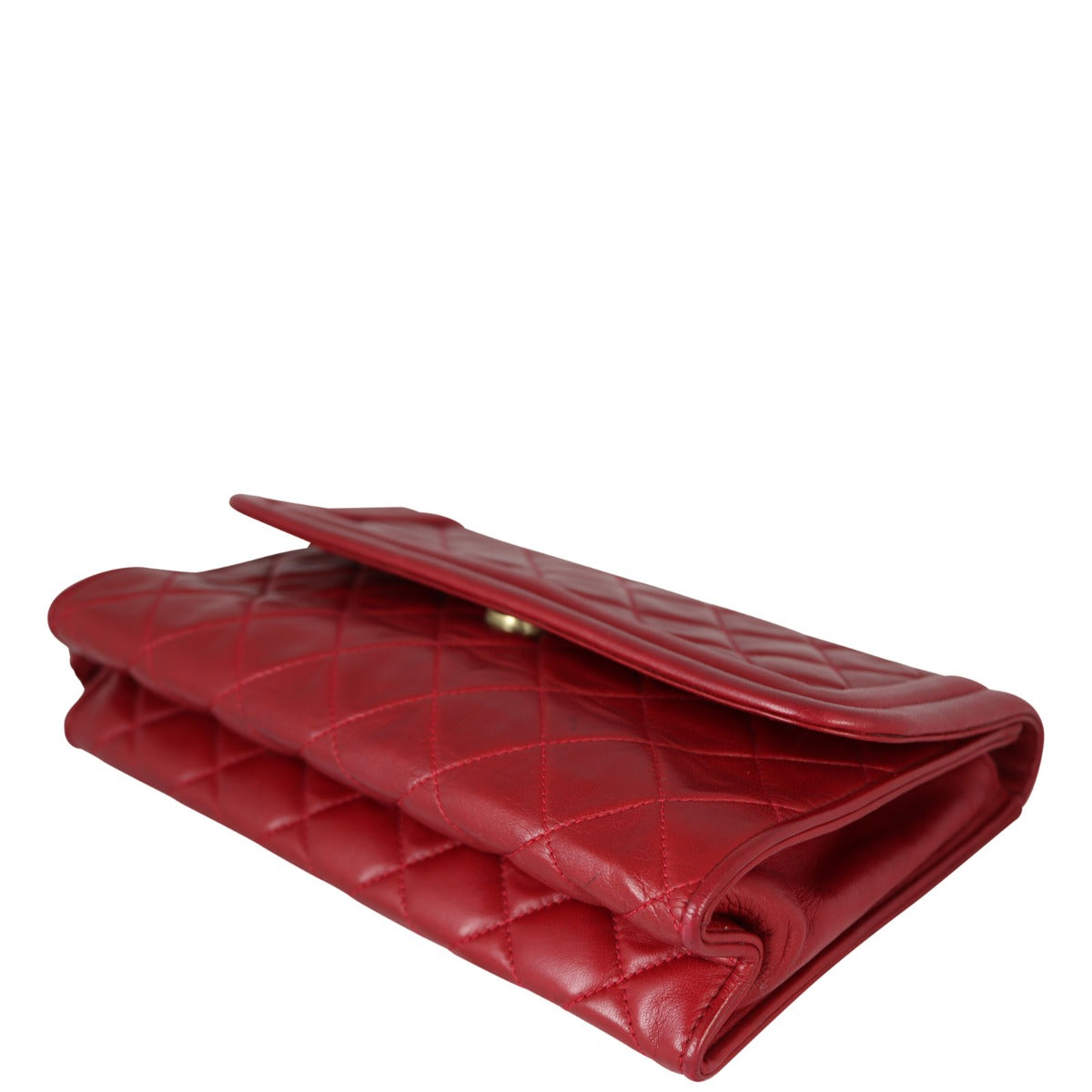 Chanel Vintage Quilted Flap Bag | Red