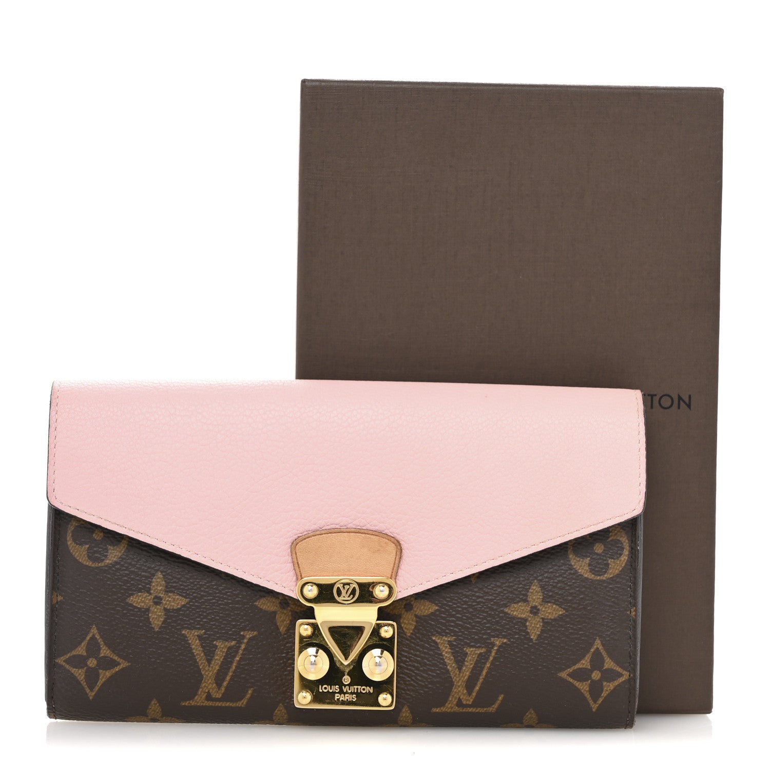 Monogram Pallas Wallet Rose Ballerine