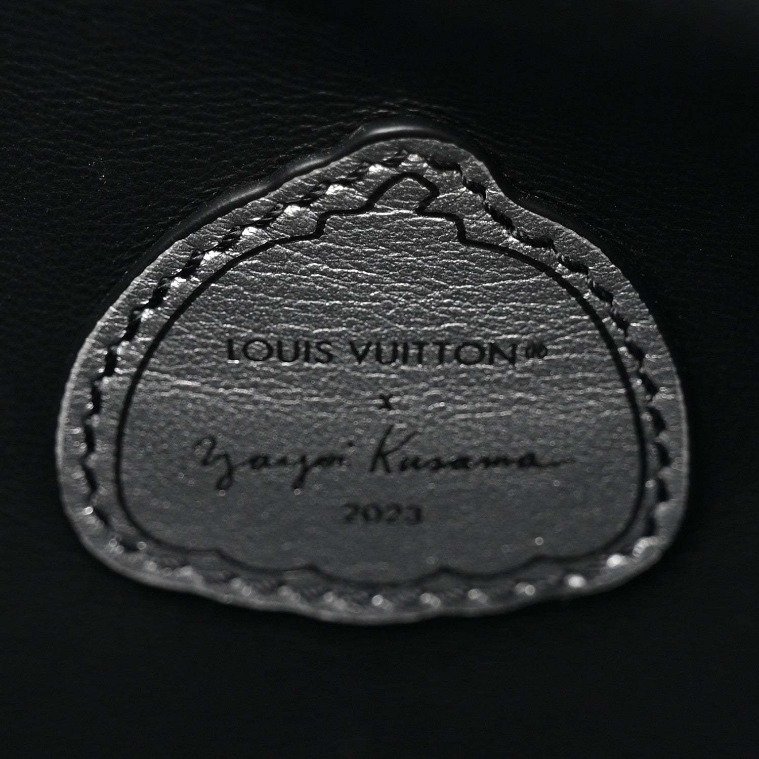 LV X YK Taurillon Brass Metal Dots Side Trunk Black