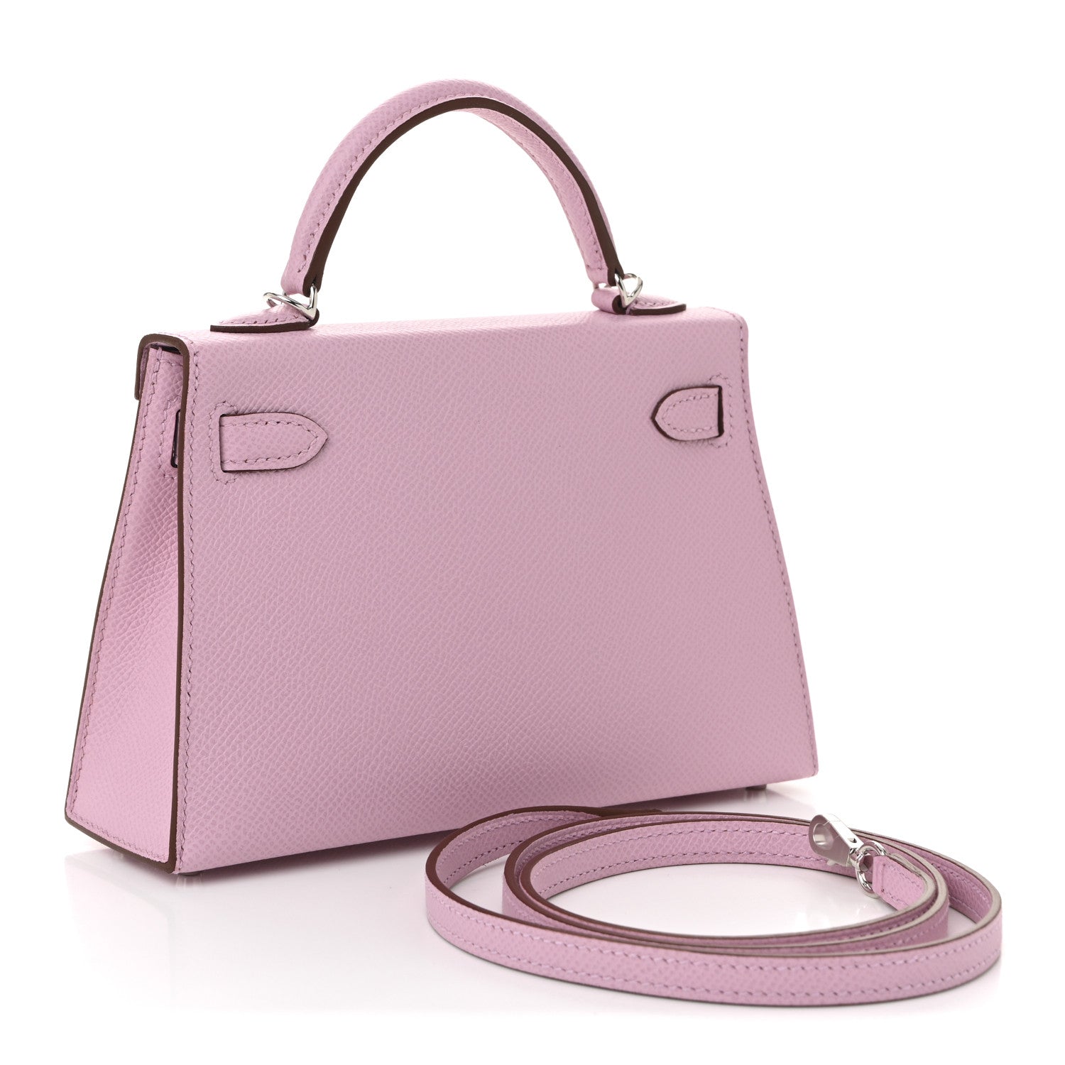 Epsom Mini Kelly Sellier 20 Mauve Sylvestre