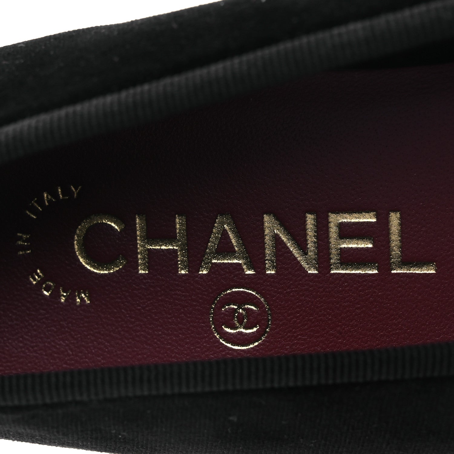 Velvet Cap Toe Ballerina Flats 40 Black