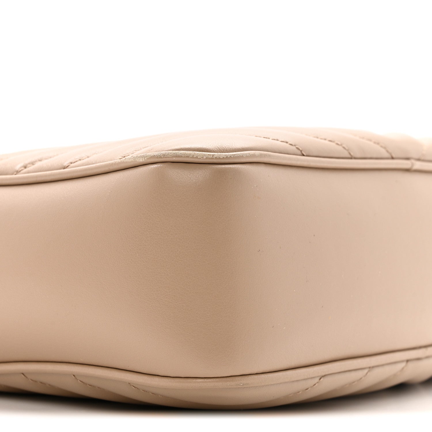 Calfskin Matelasse Monogram Lou Camera Bag Nude Powder