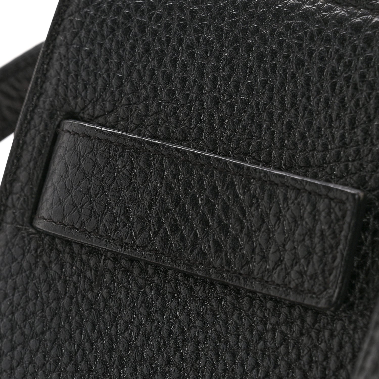 Calfskin Small Sac De Jour Black