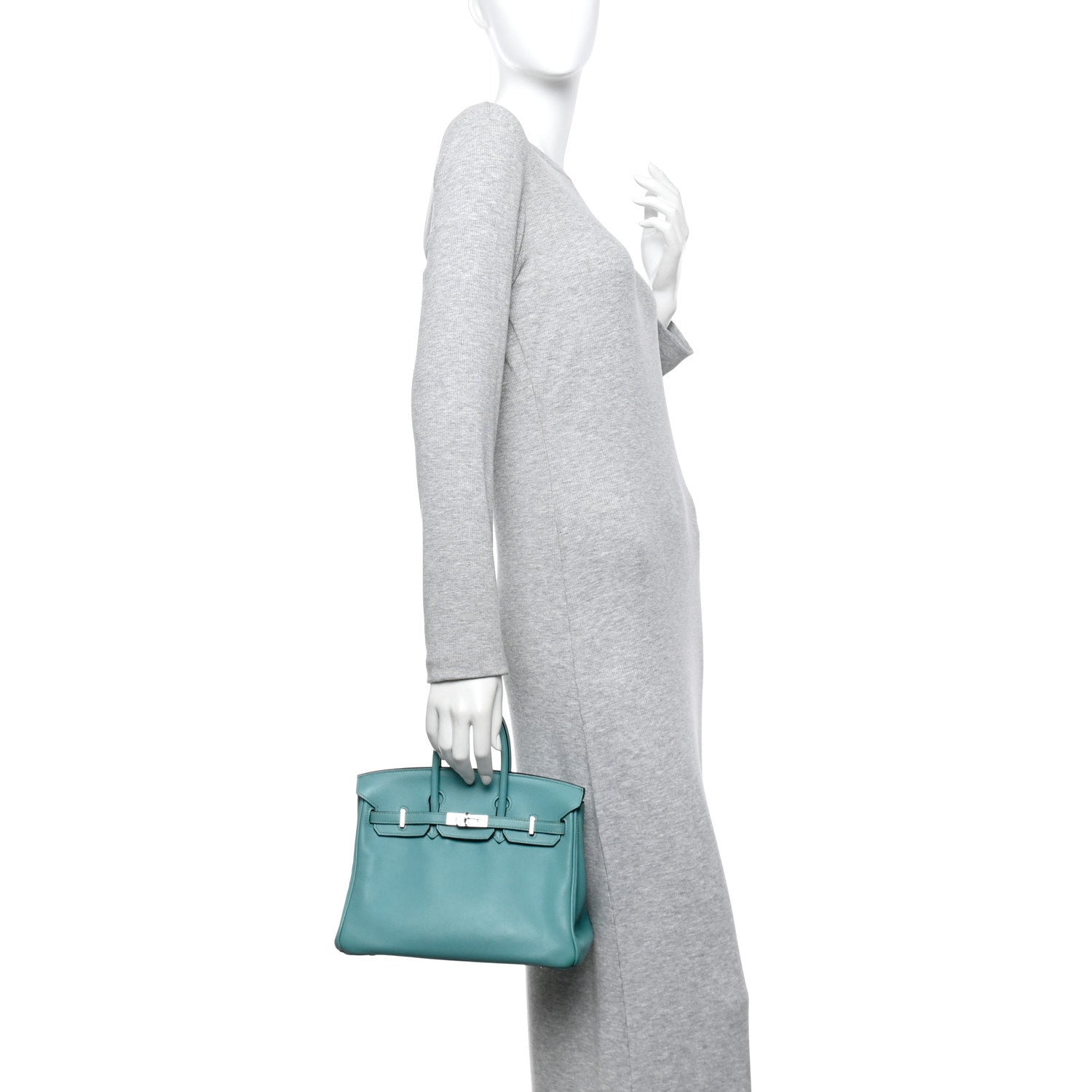 Swift Birkin 25 Bleu Atoll