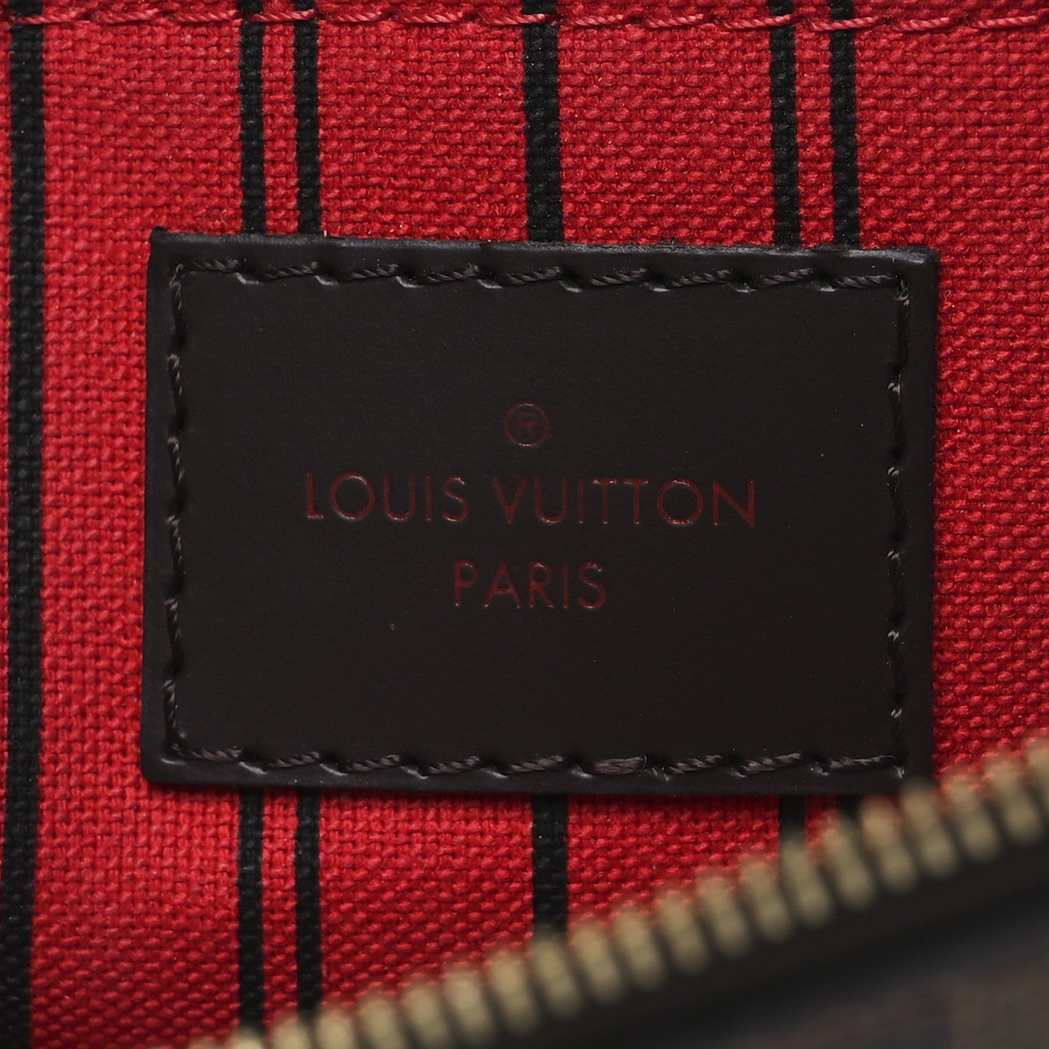 Damier Ebene Neverfull MM GM Pochette