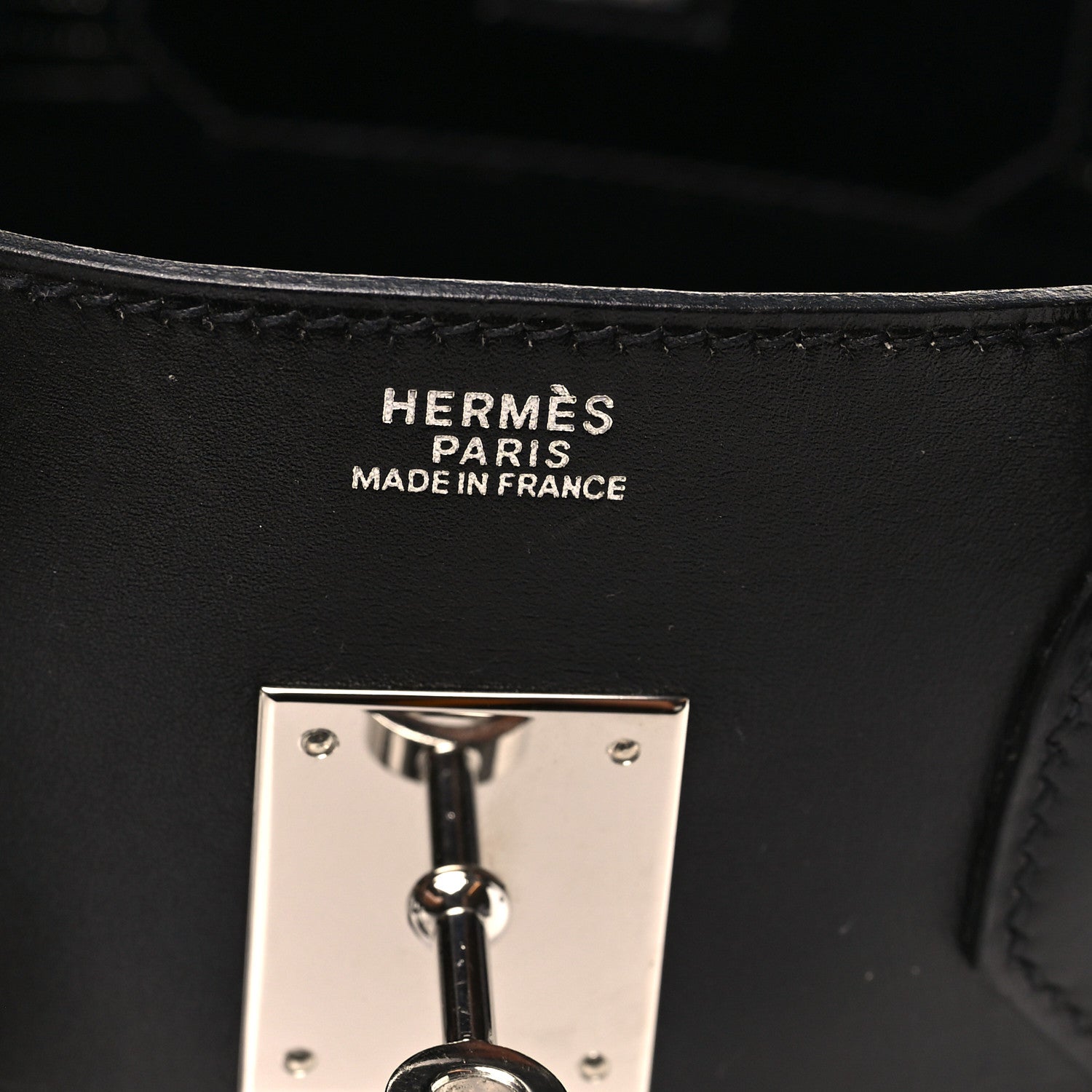 Box Birkin 30 Black