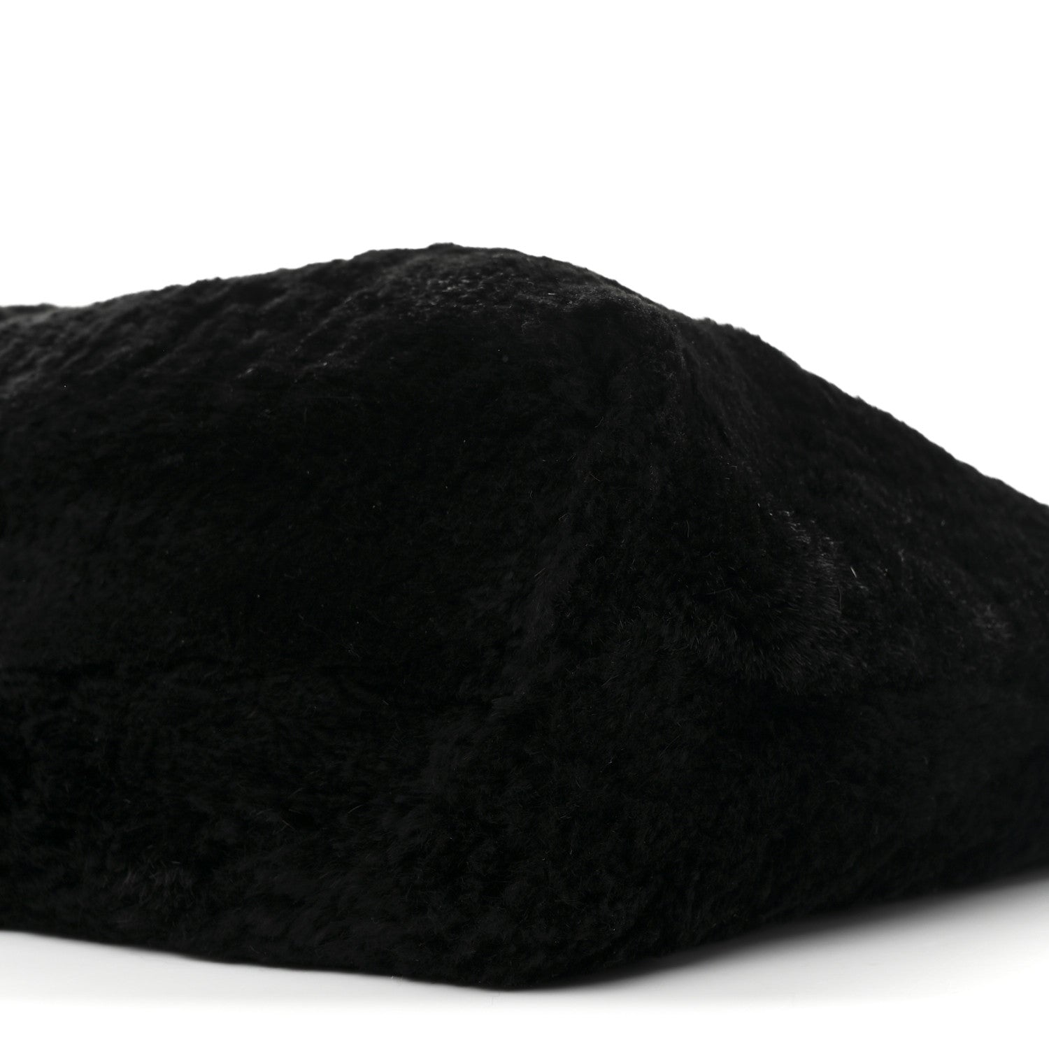 Orylag Rabbit Fur CC Tote Black