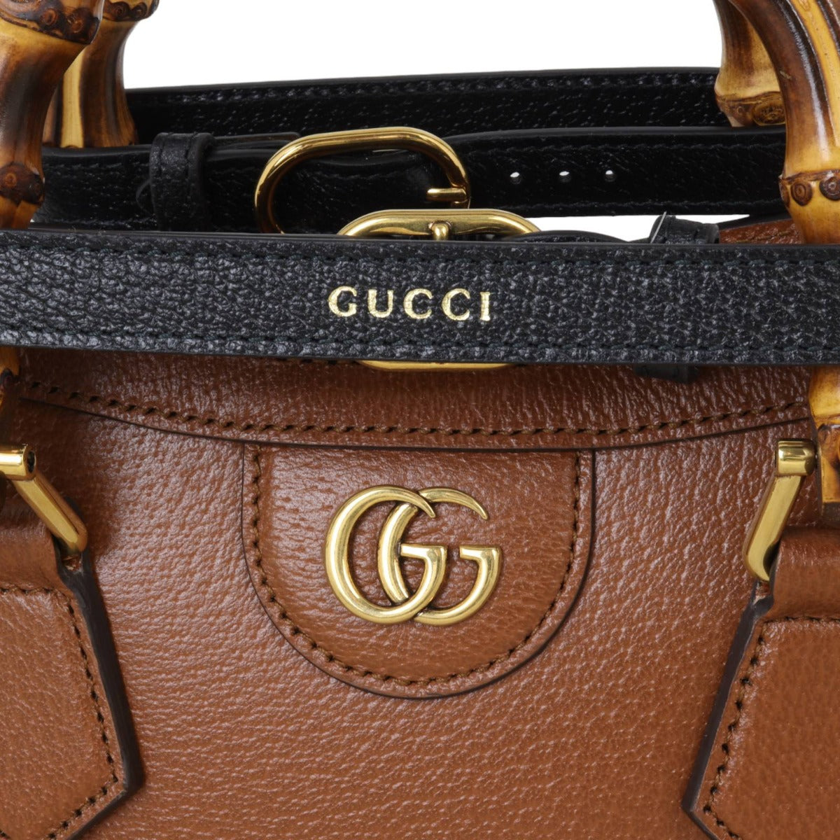Gucci Diana Bamboo Top Handle Tote Small