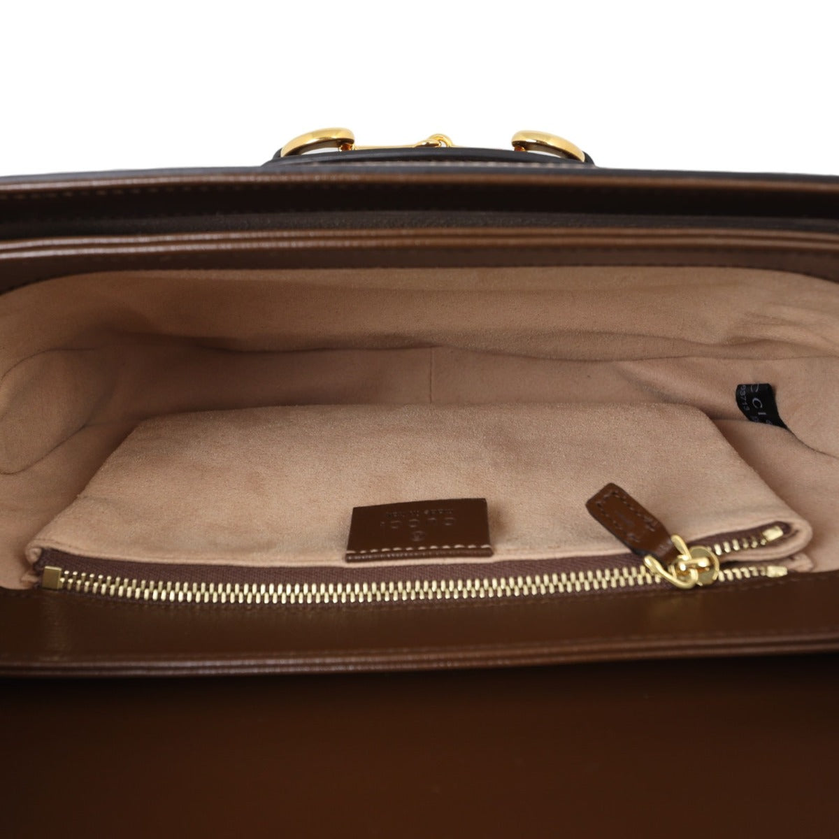 Gucci GG Supreme 1955 Horsebit Shoulder Bag