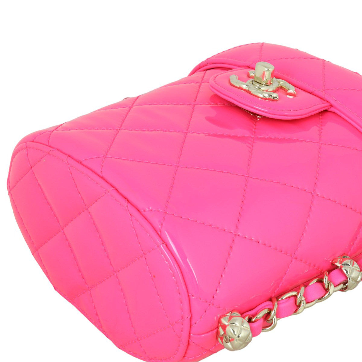 Chanel CC Quilted Vani-Tea Case Patent