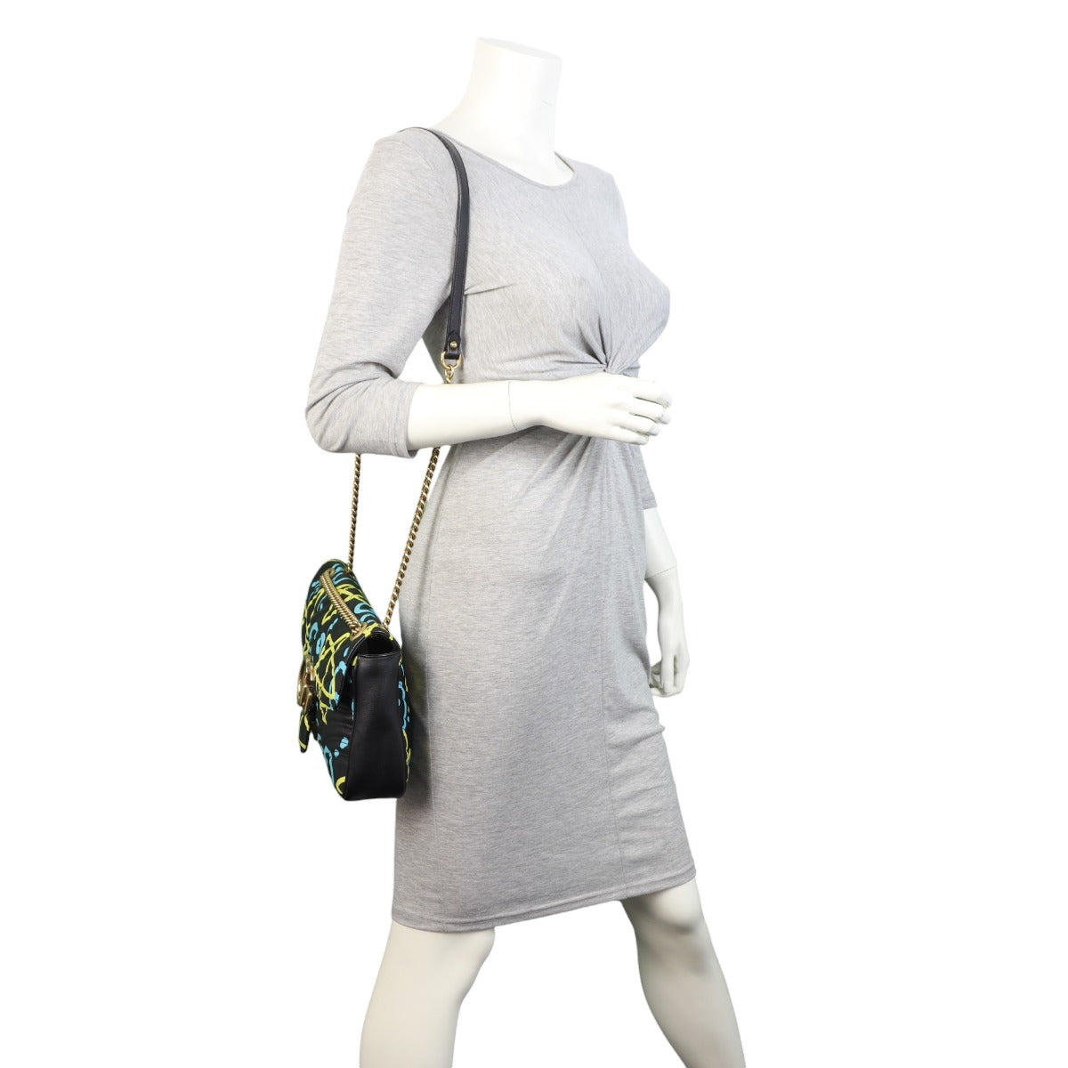 Gucci Marmont Matelassé GucciGhost Medium Shoulder Bag