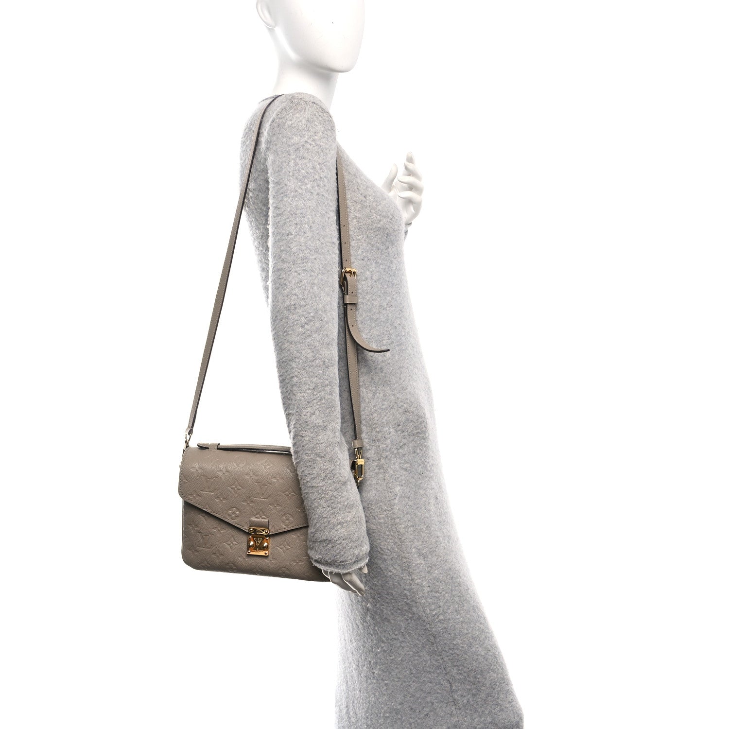 Empreinte Pochette Metis Tourterelle