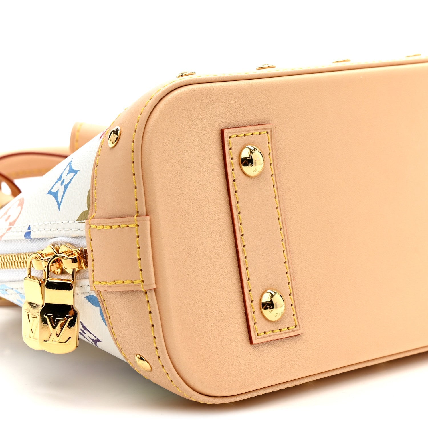LV x TM Monogram Multicolor Alma BB White