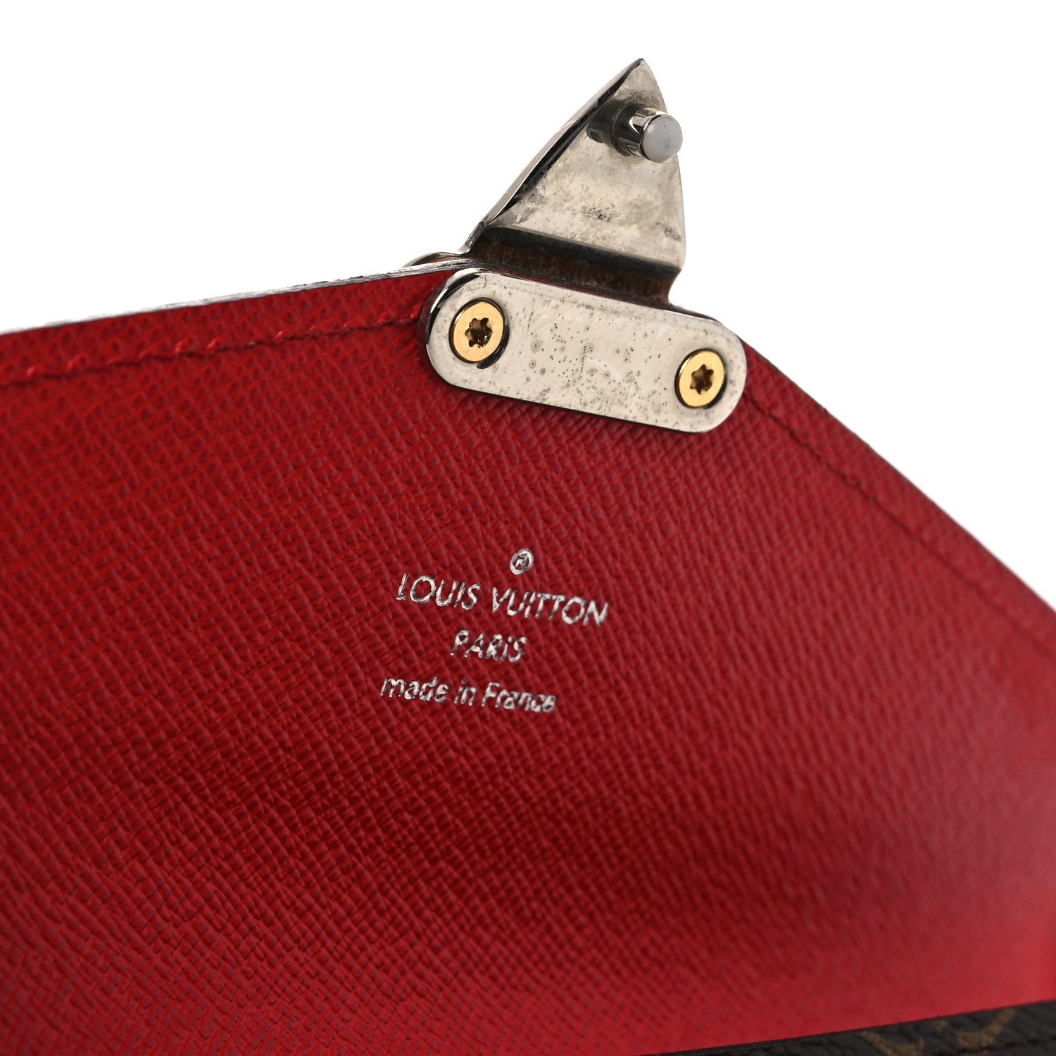 Monogram Tribal Mask Sarah Wallet Rouge