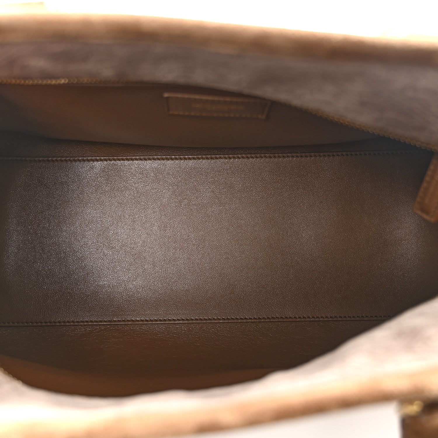 Velvet Suede Le Monogramme Duffle Red Cigar