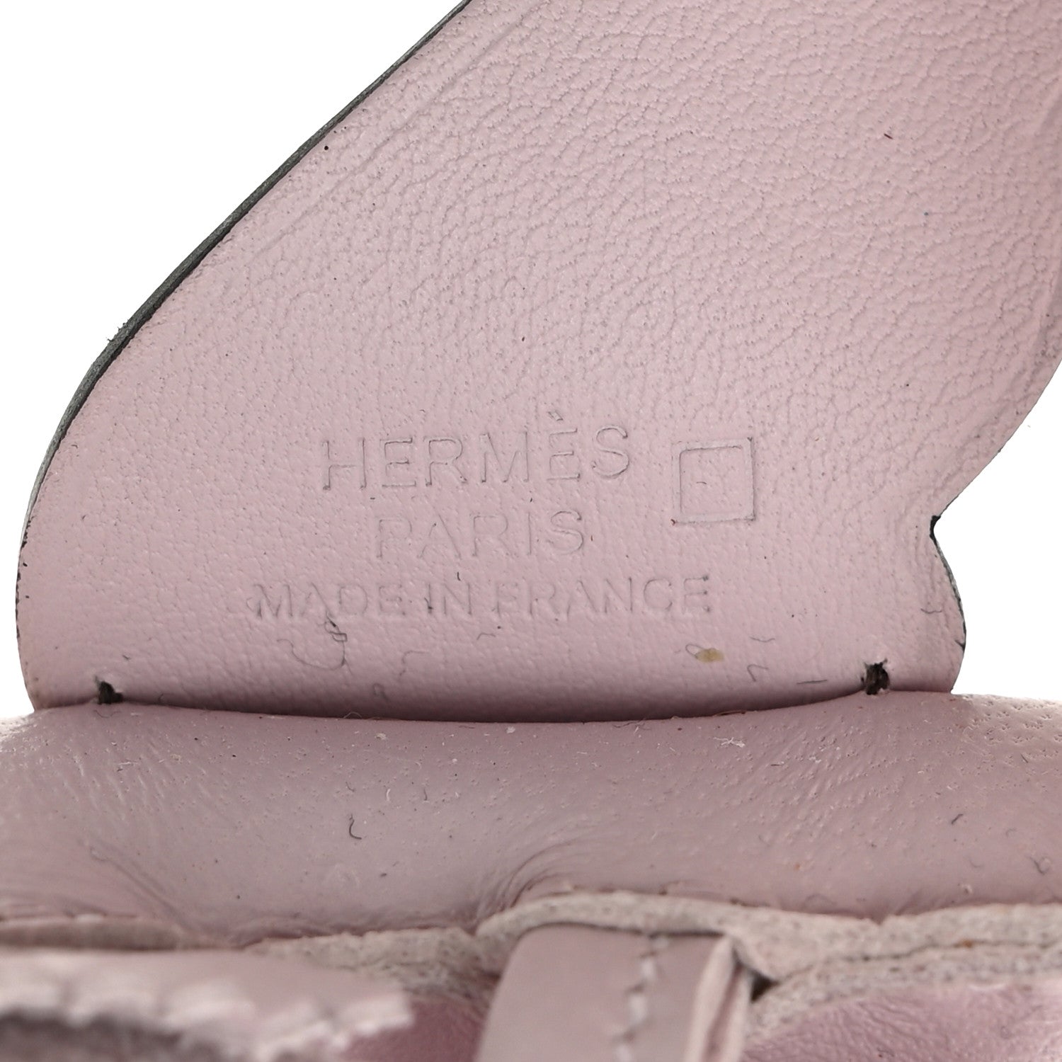 Milo Lambskin Matte Alligator Touch Grigri Rodeo Pegase Horse Bag Charm PM Mauve Pale Ebene