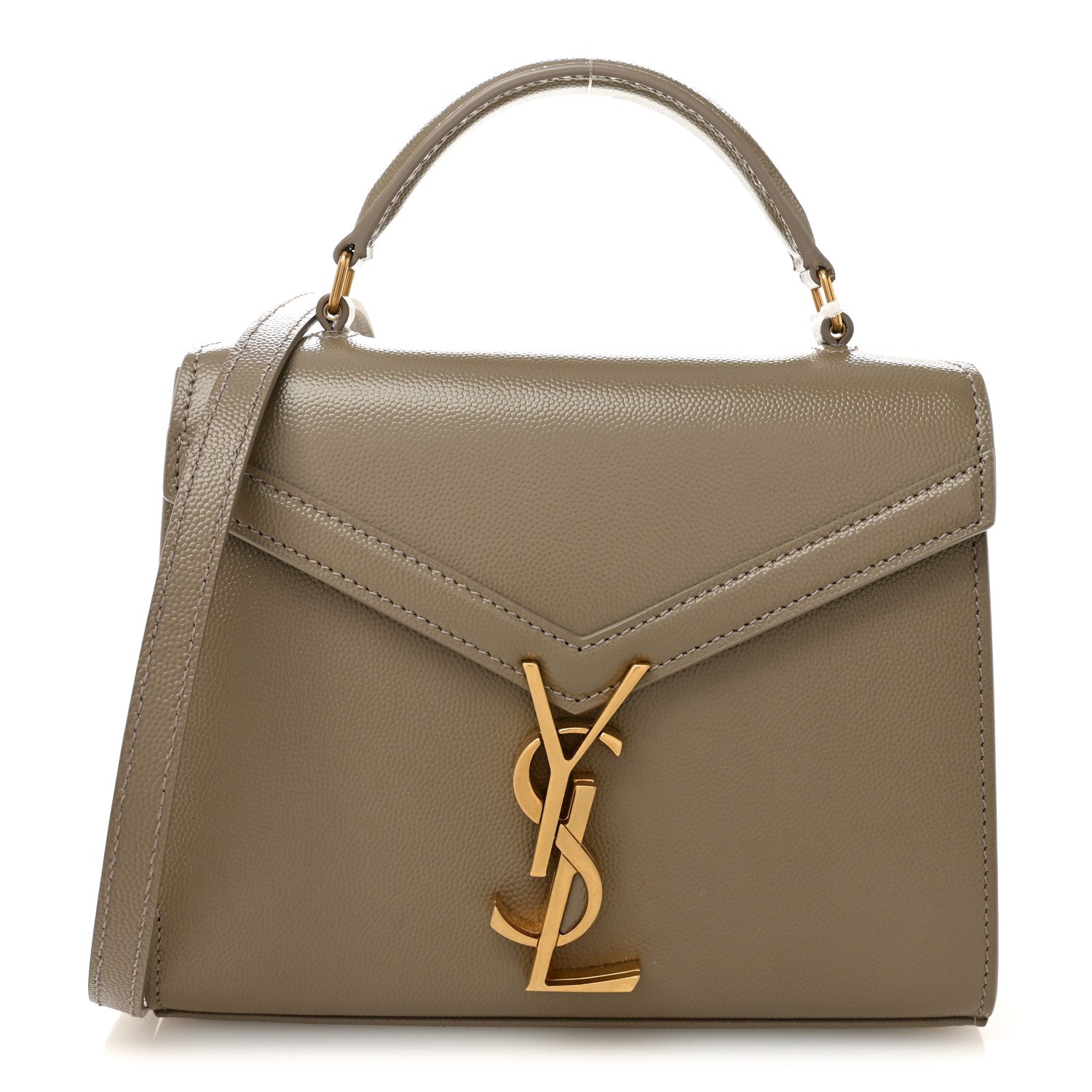 Grain de Poudre Mini Classic Monogram Cassandra Top Handle Greyish Brown