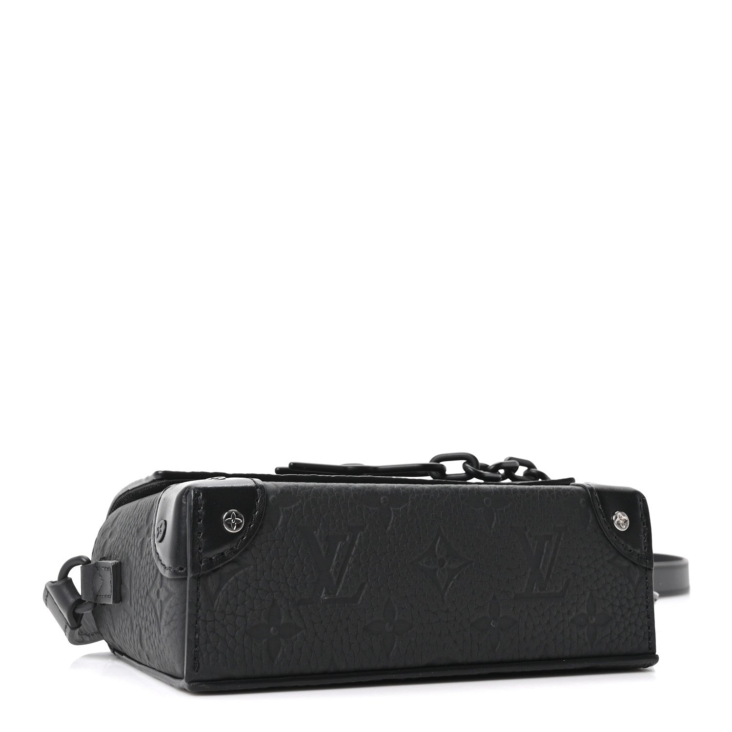 Taurillon Monogram Steamer Wearable Wallet Black